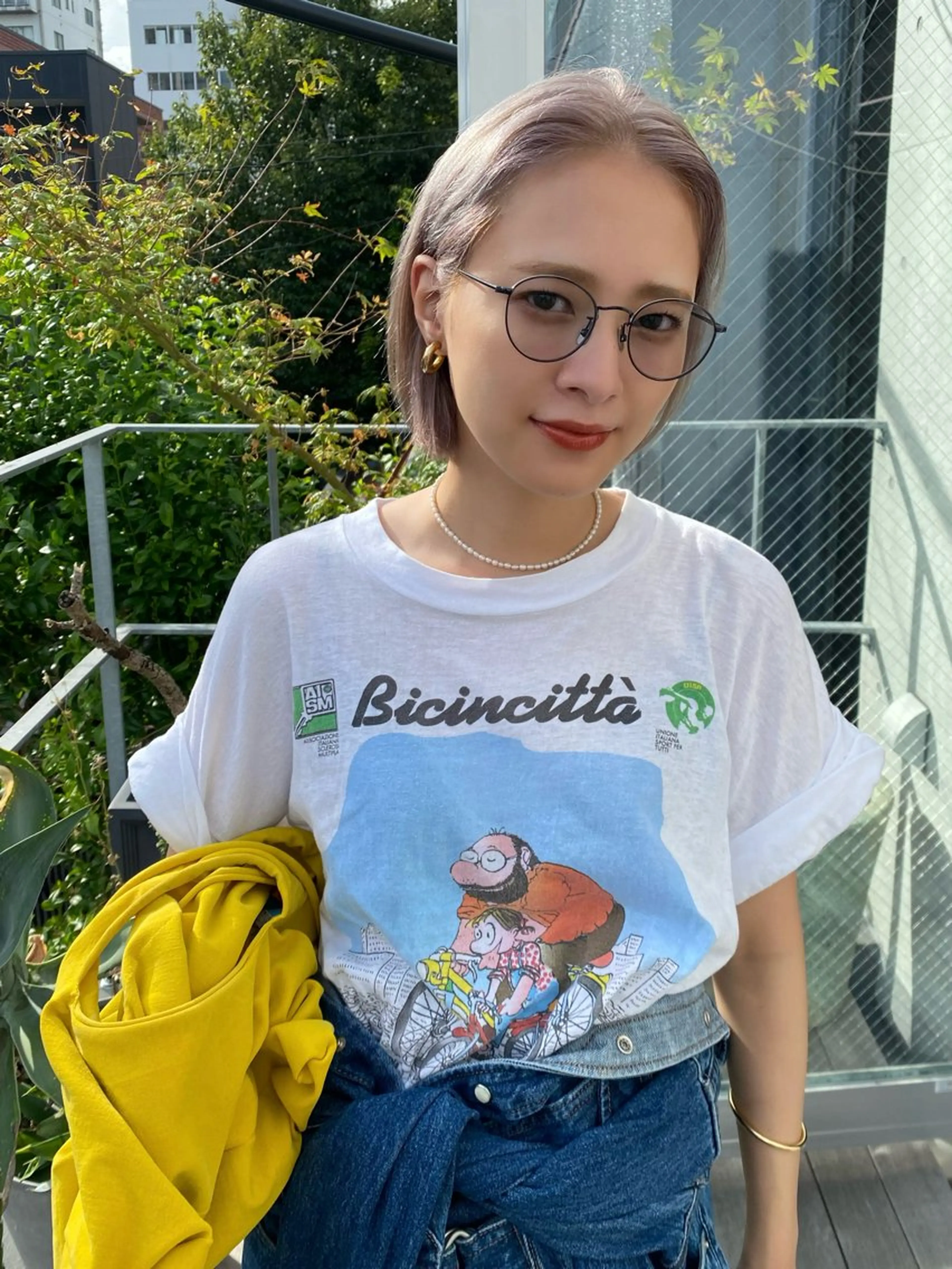 ミディアム カラー カット ヘアカラー トリートメント 似合わせカット レイヤー/ボブのヘアスタイル