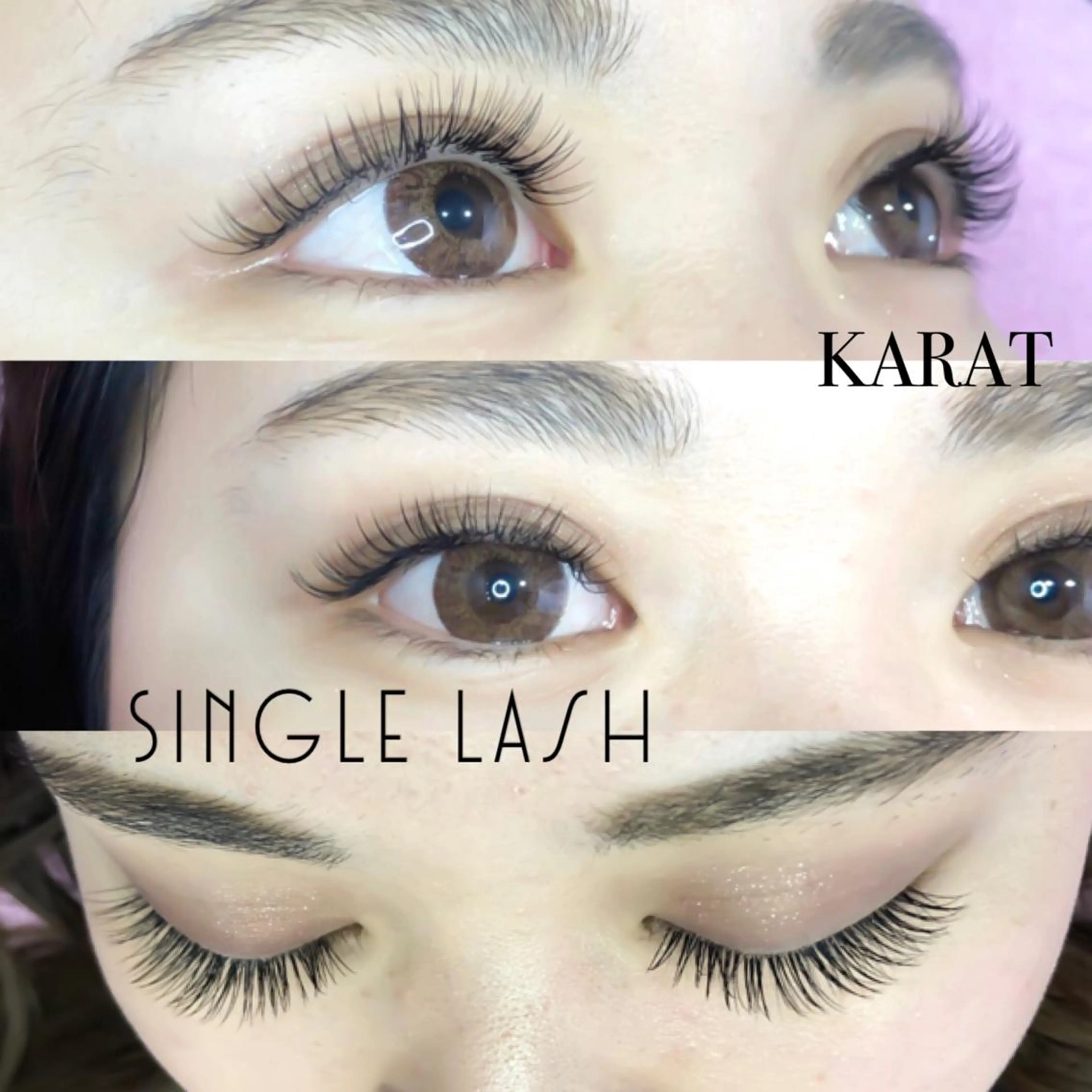 マツエク・マツパ ★KAEDE★伊勢崎 【KARAT】のマツエク・マツパデザイン