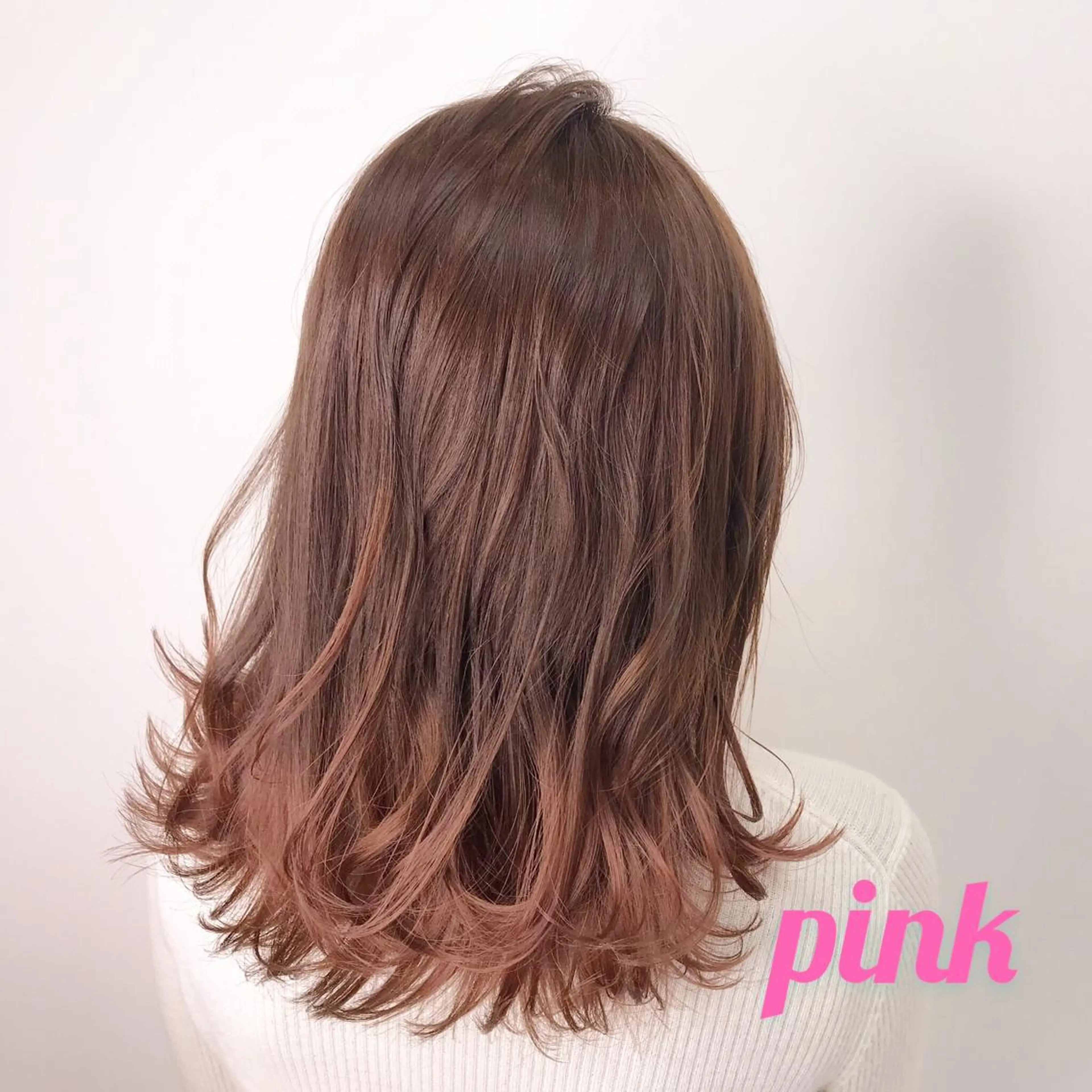 ミディアム カラー ヘアカラー ブリーチカラー/ 岩破瑞希のヘアスタイル