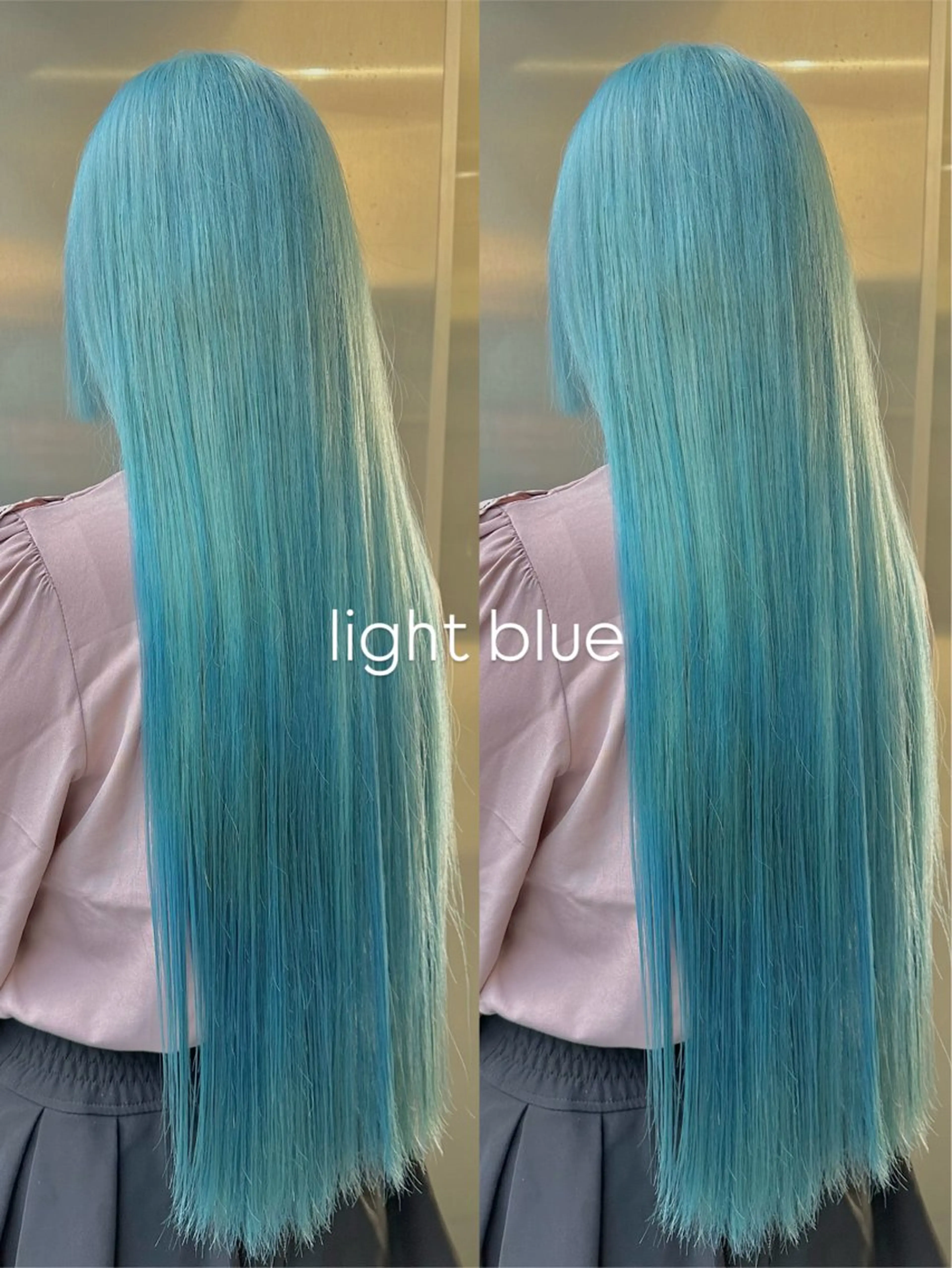 ロング カラー カット ヘアカラー トリートメント ケアブリーチ特化✨/ 艶カラー/エクステのヘアスタイル