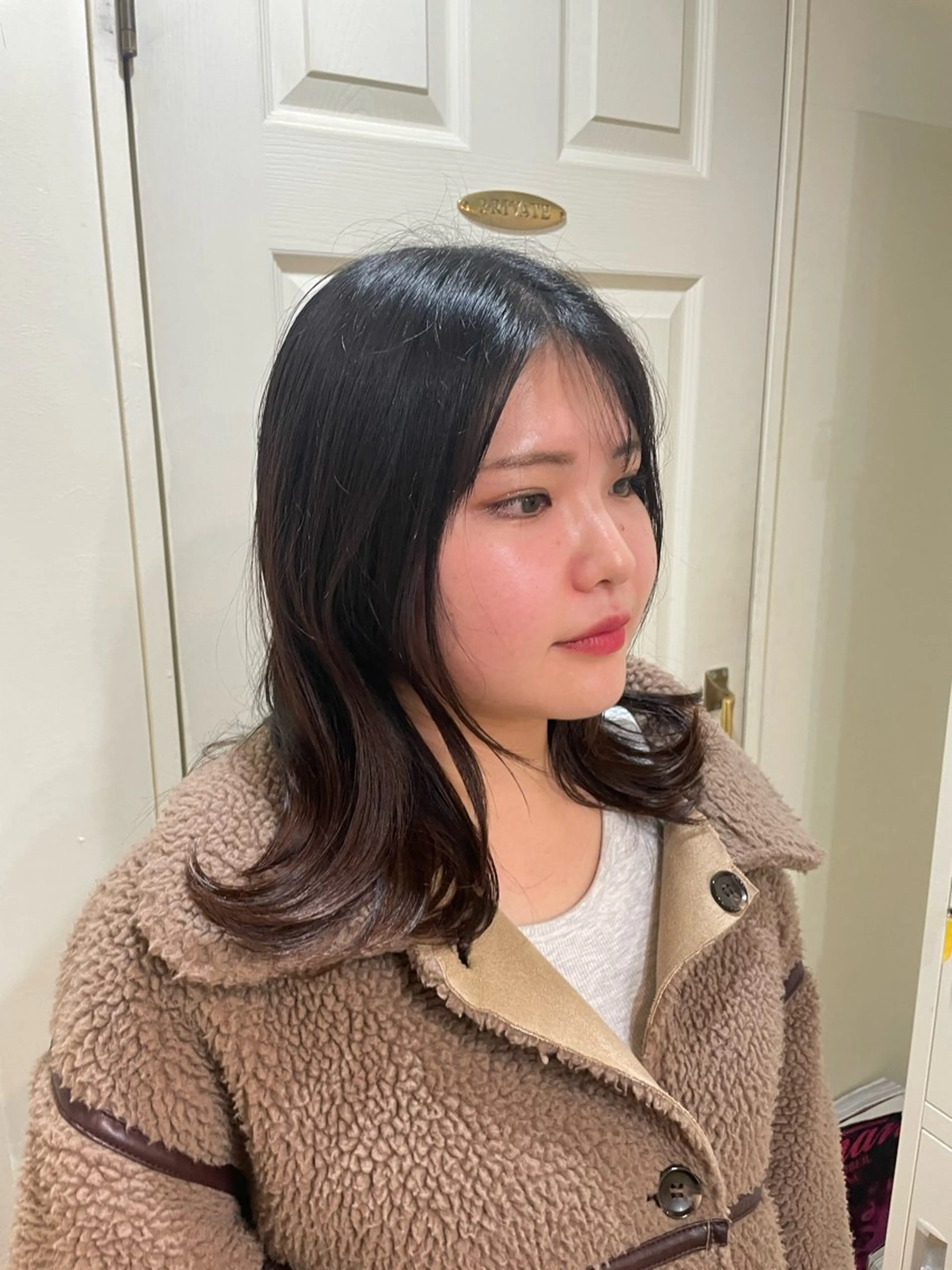 セミロング YUKI 新宿カット パーマ/カラーのヘアスタイル
