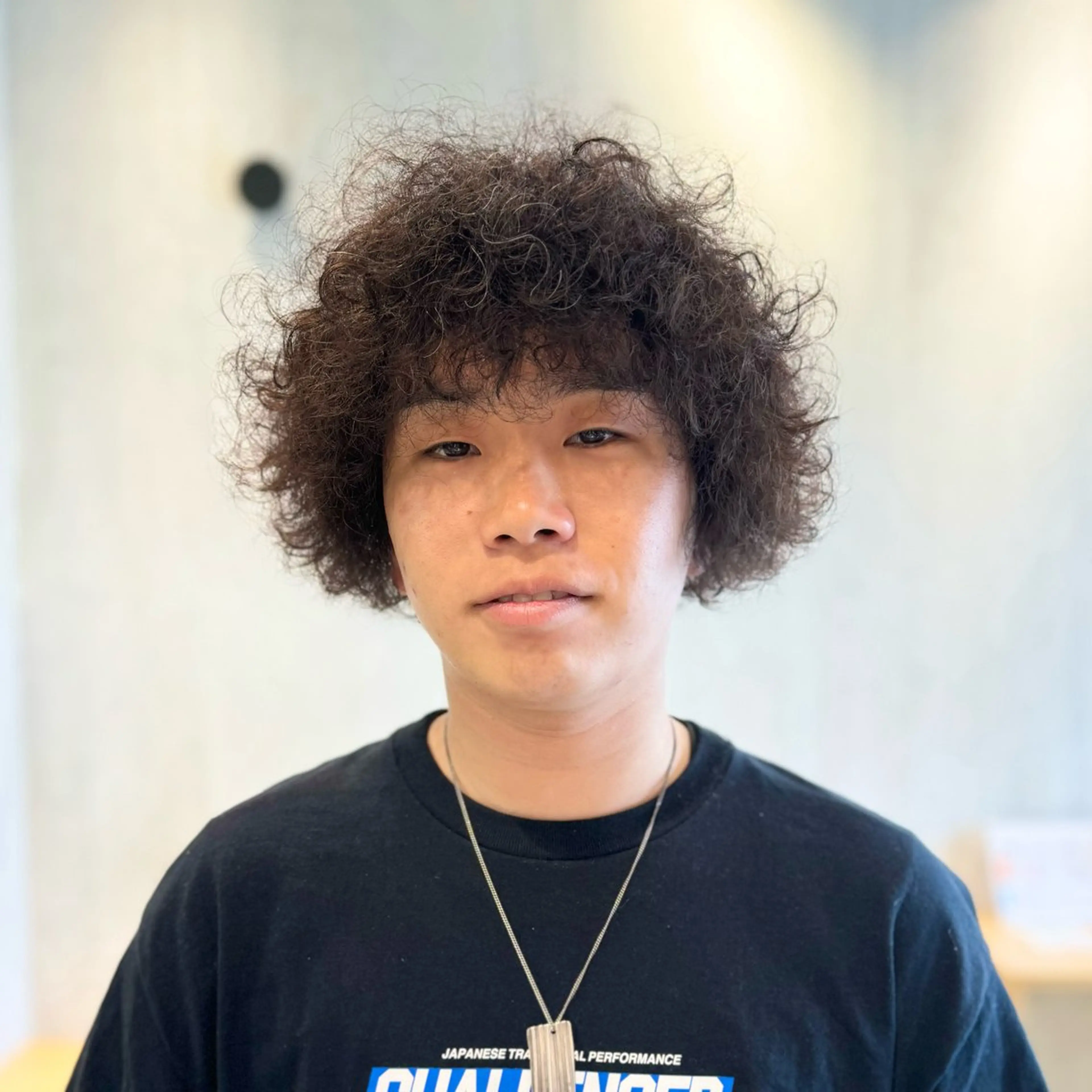 パーマ メンズ メンズパーマ カット パーマ メンズパーマ/フェ ザーパーマ/古川晴輝のヘアスタイル