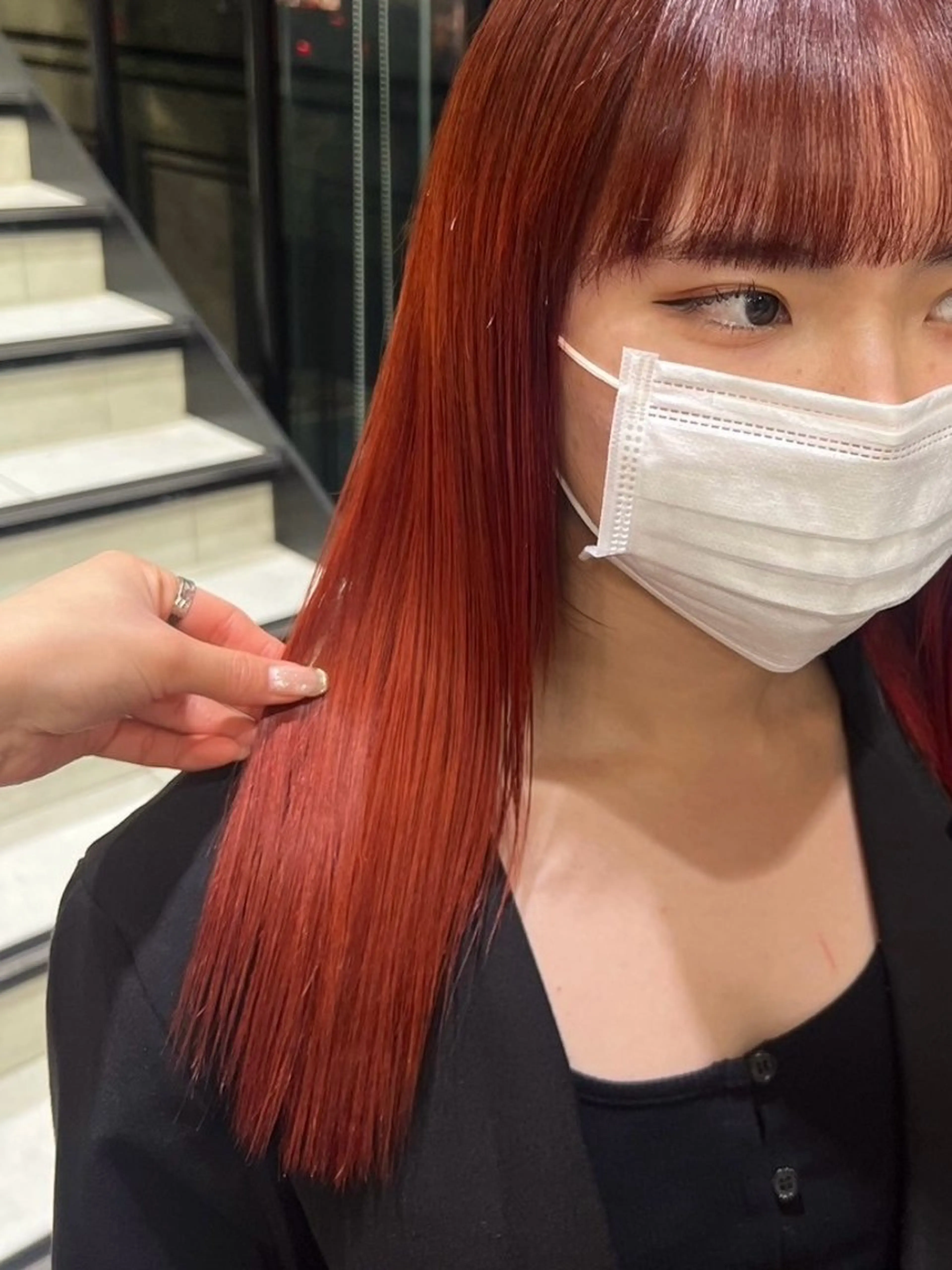 ロング カラー ⭐︎ハイトーン /レイヤー✩momoのヘアスタイル