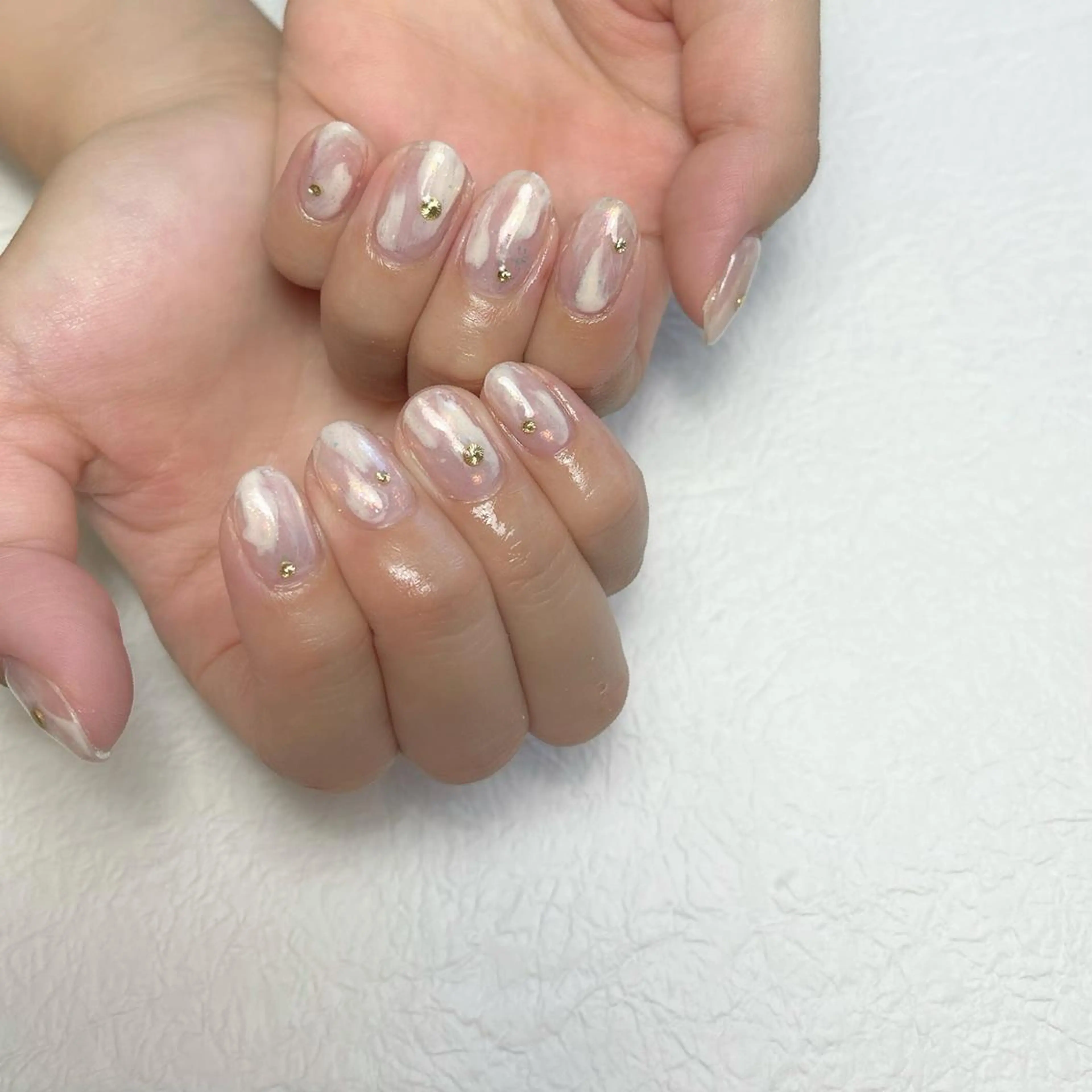 ネイル アートネイル ジェルネイル キラキラネイル ミラーネイル ニュアンスネイル Y nail なんば堀江店のネイルデザイン