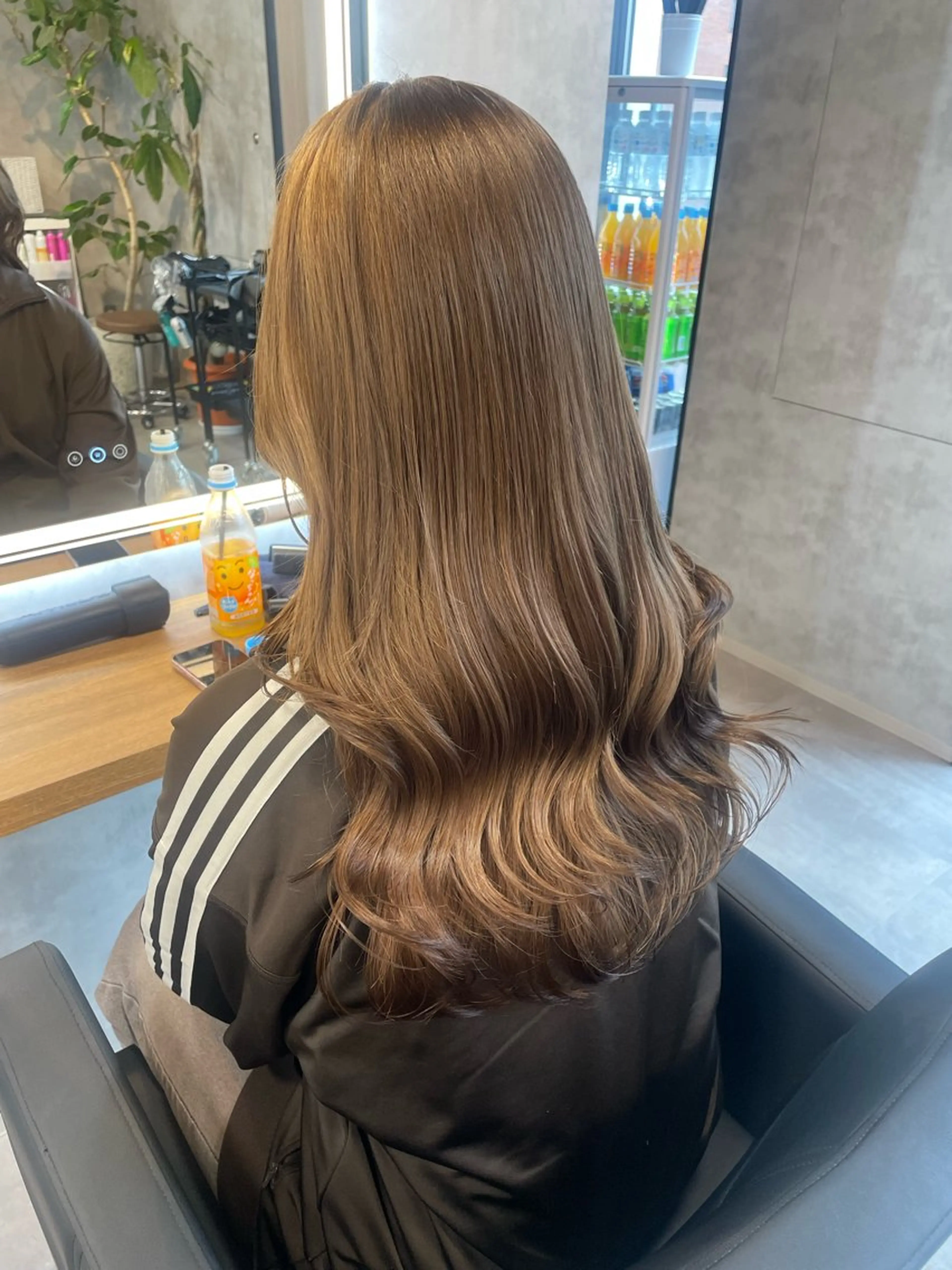 ロング カラー ヘアアレンジ 透明感カラー/推しカ ラー☁️JURAのヘアスタイル