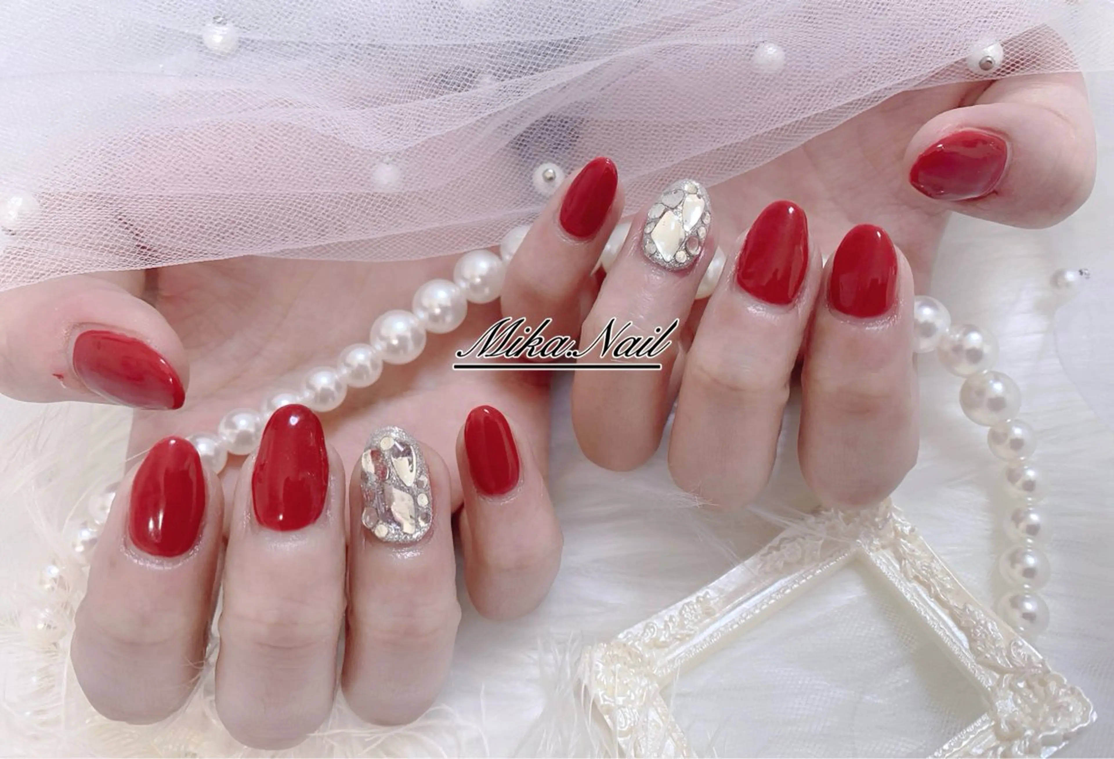ネイル ワンカラーネイル ハンドネイル Mika Nailのネイルデザイン