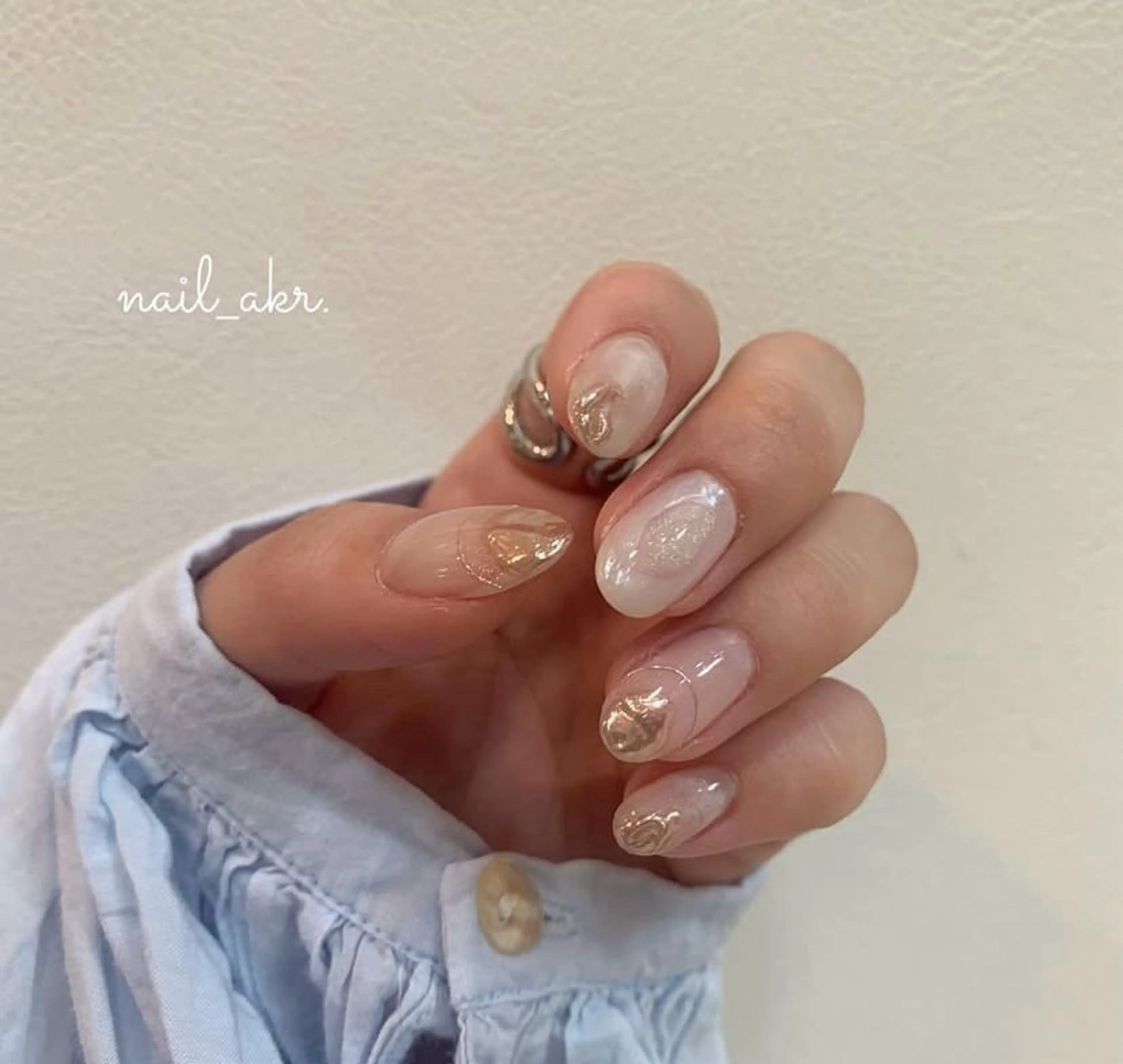 ネイル クリアネイル ニュアンスネイル nailAVANCE akariのネイルデザイン
