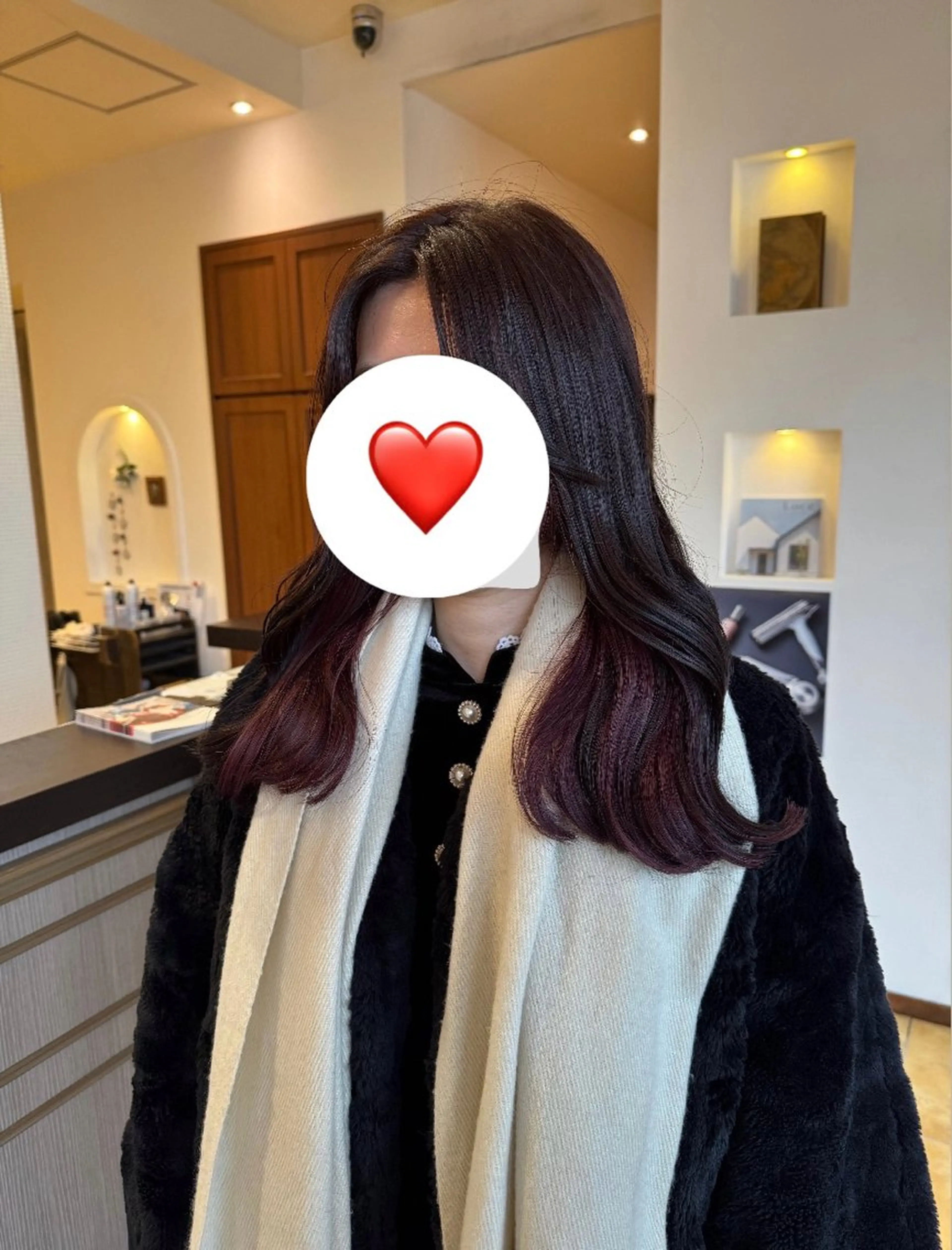 カラー インナーカラー ブランシェ神領店 稲垣 葵のヘアスタイル