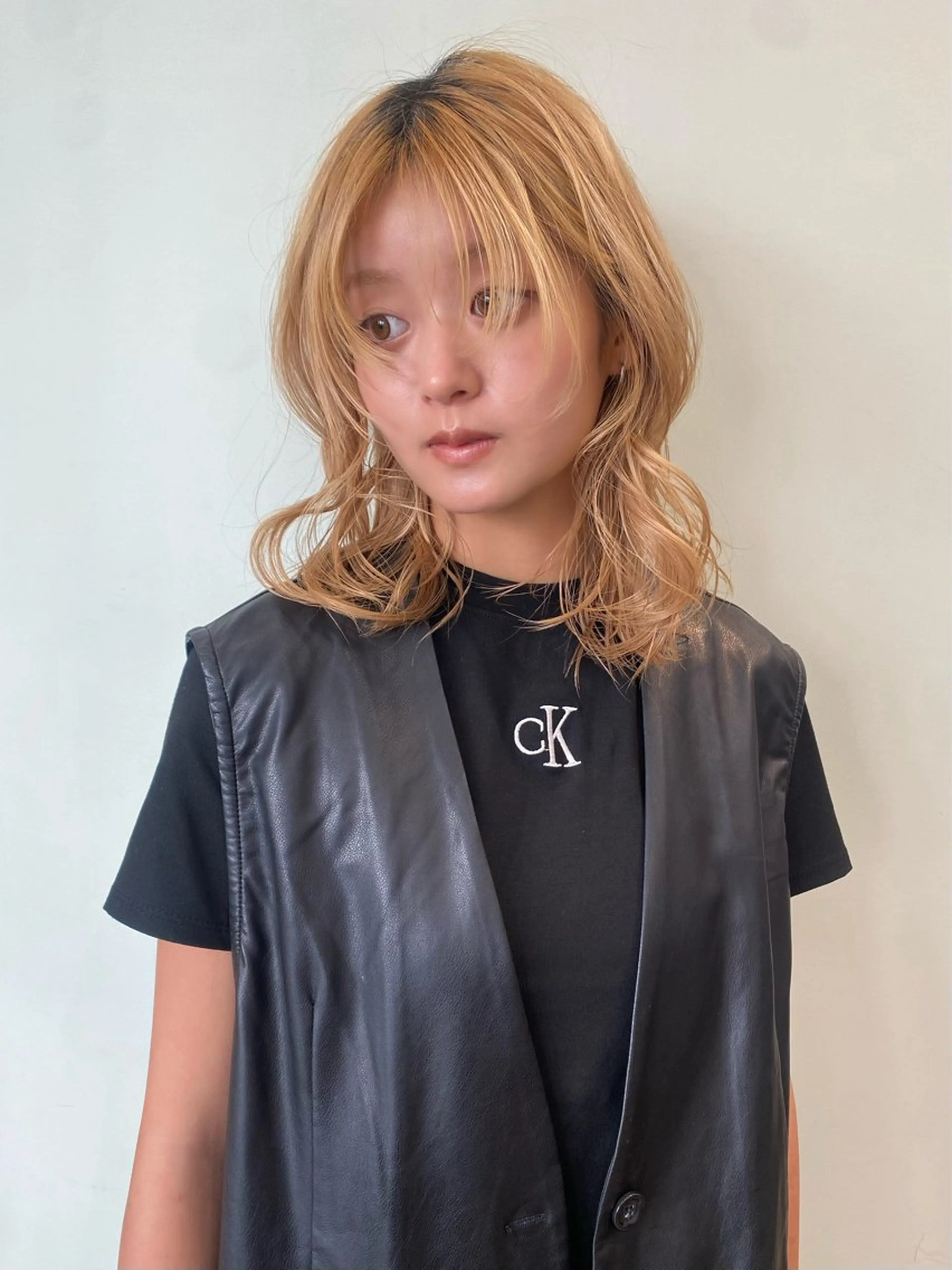 ミディアム カラー shuri/yew/ カラーモデル/矢場町のヘアスタイル