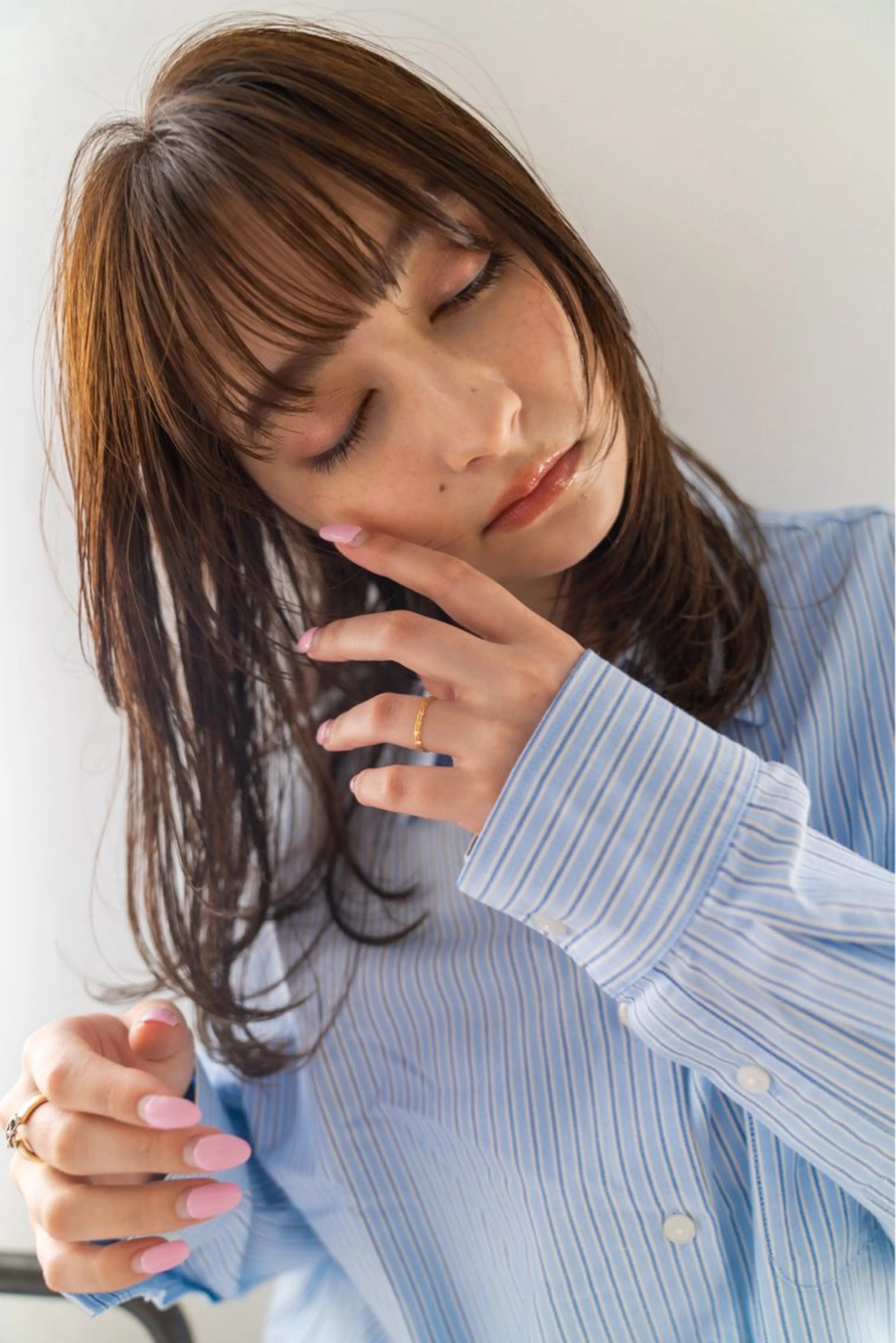 ミディアム カット トリートメント レディースカット🎀 NANAHAのヘアスタイル