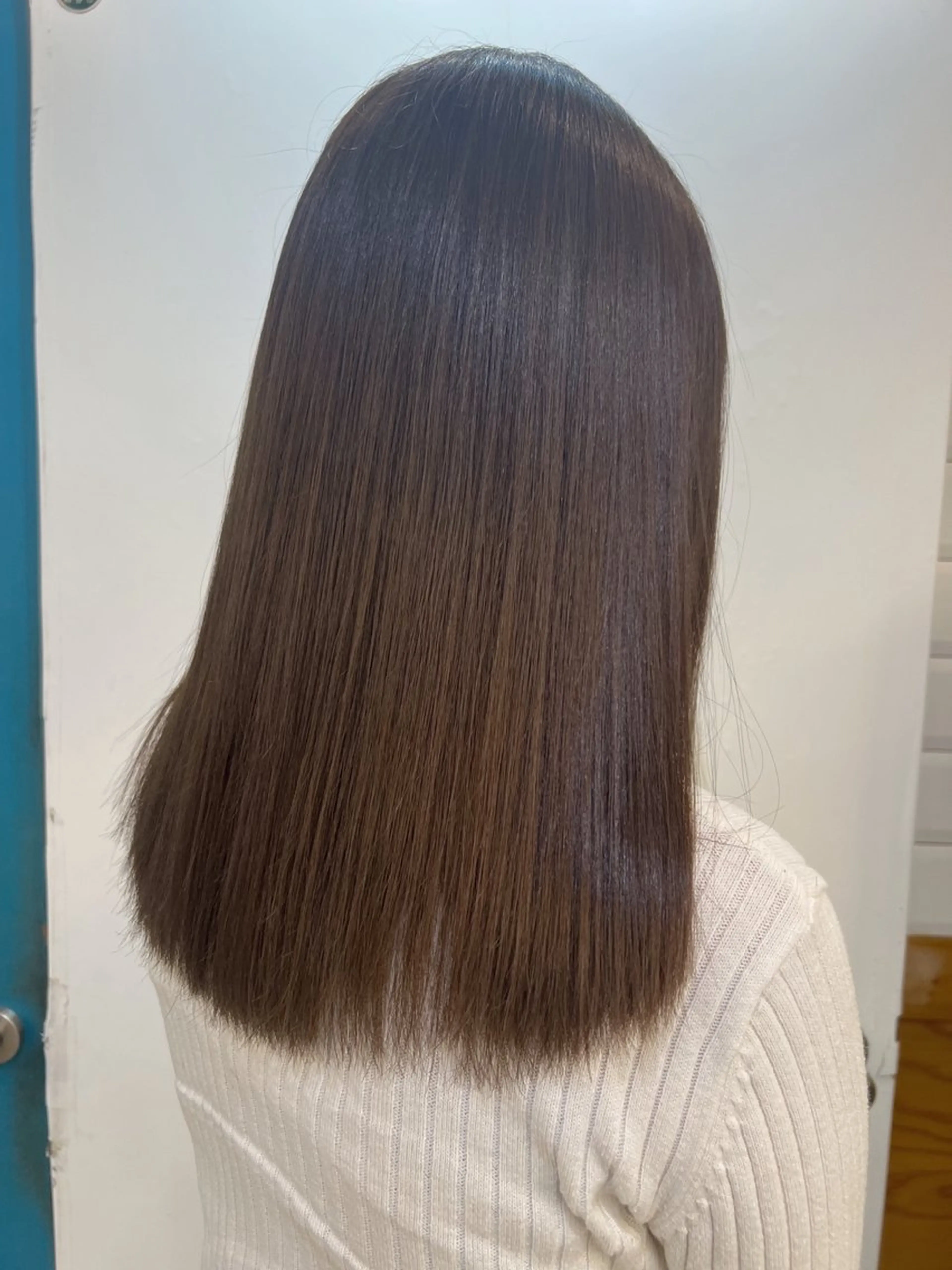 セミロング カラー 髪質改善 トリートメント KANA/ボブ/ インナーカラー/艶髪のヘアスタイル