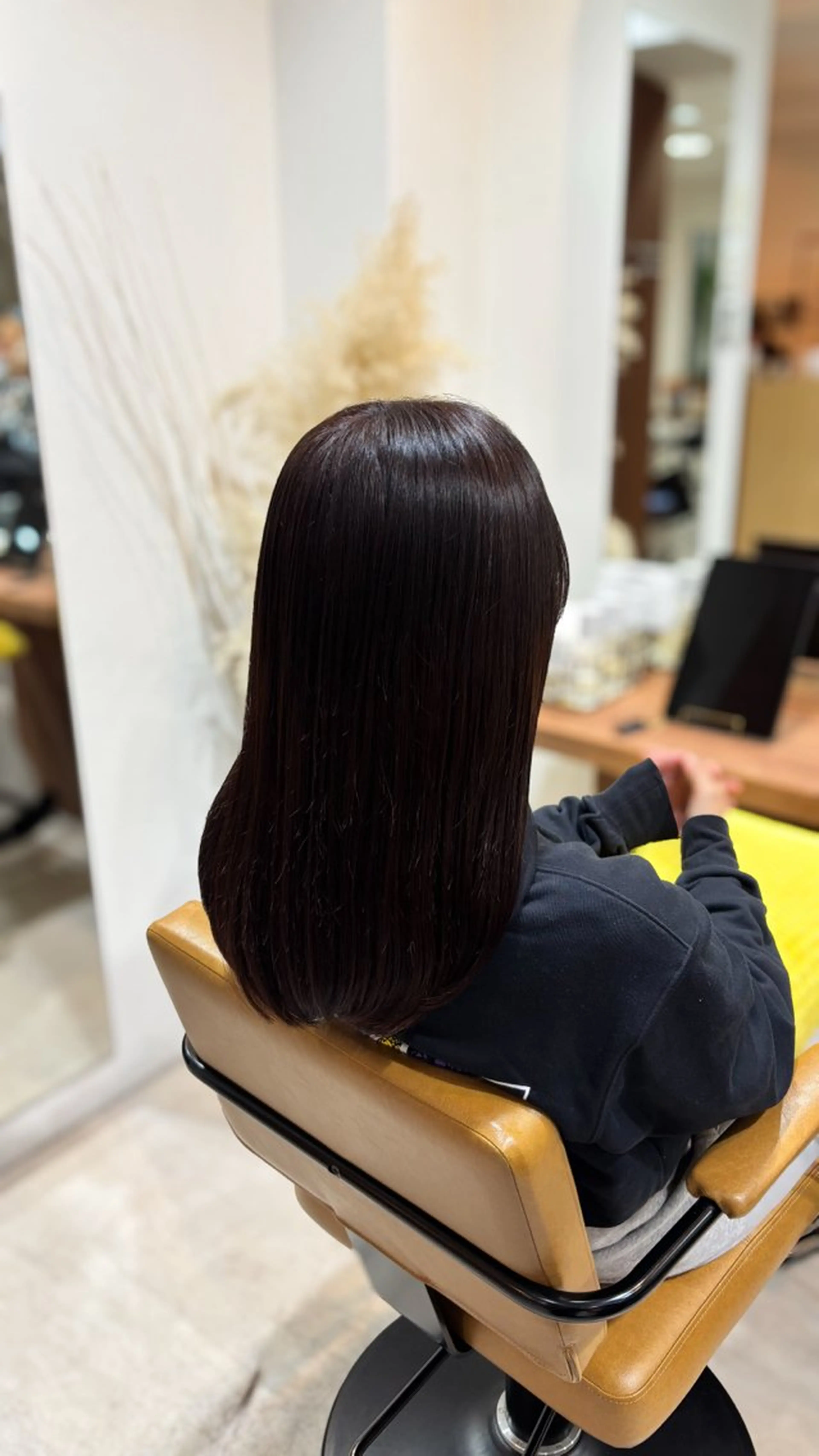 カラー HONOKA /ボブ/縮毛矯正のヘアスタイル