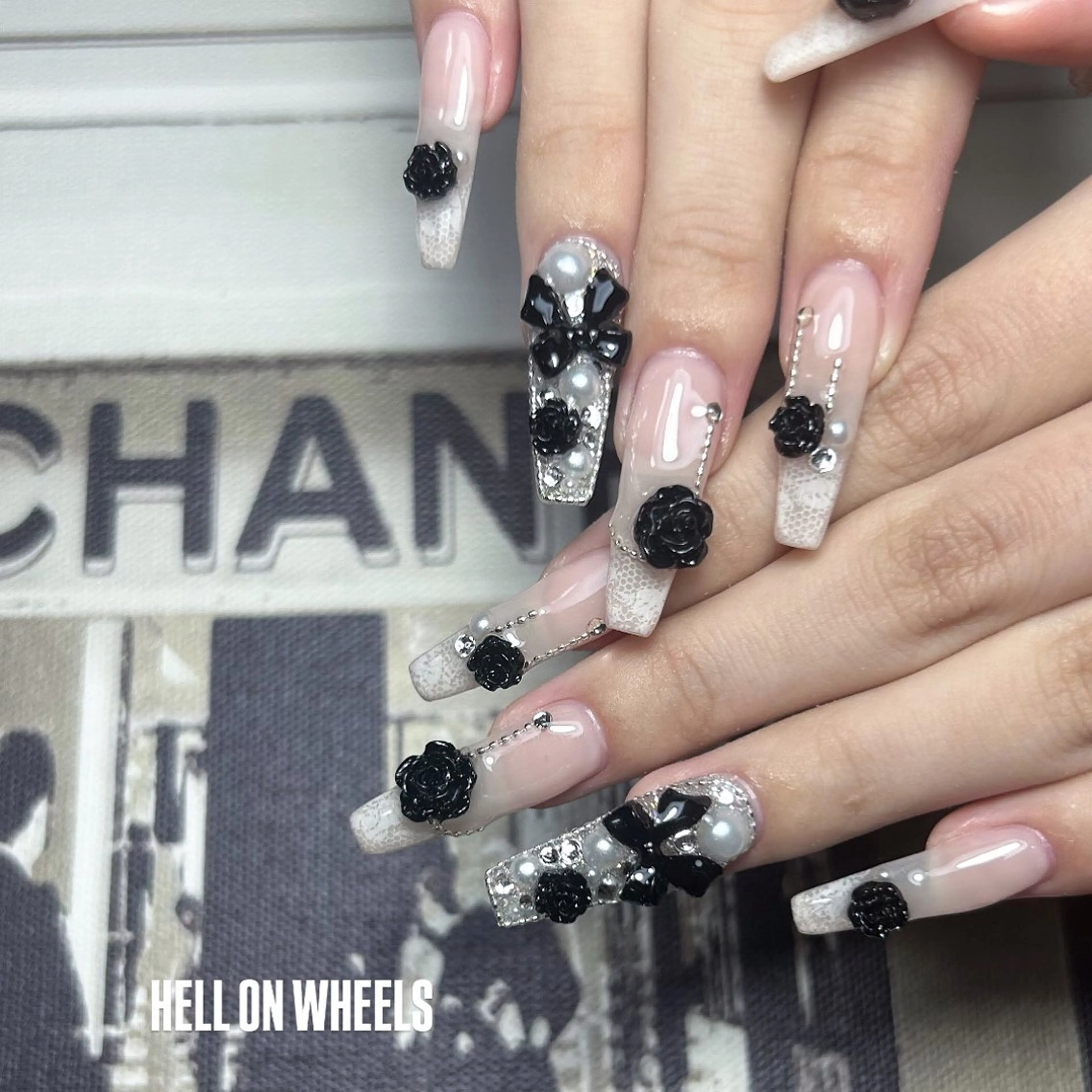 ネイル ハンドネイル ⛓Miyu ⛓のネイルデザイン