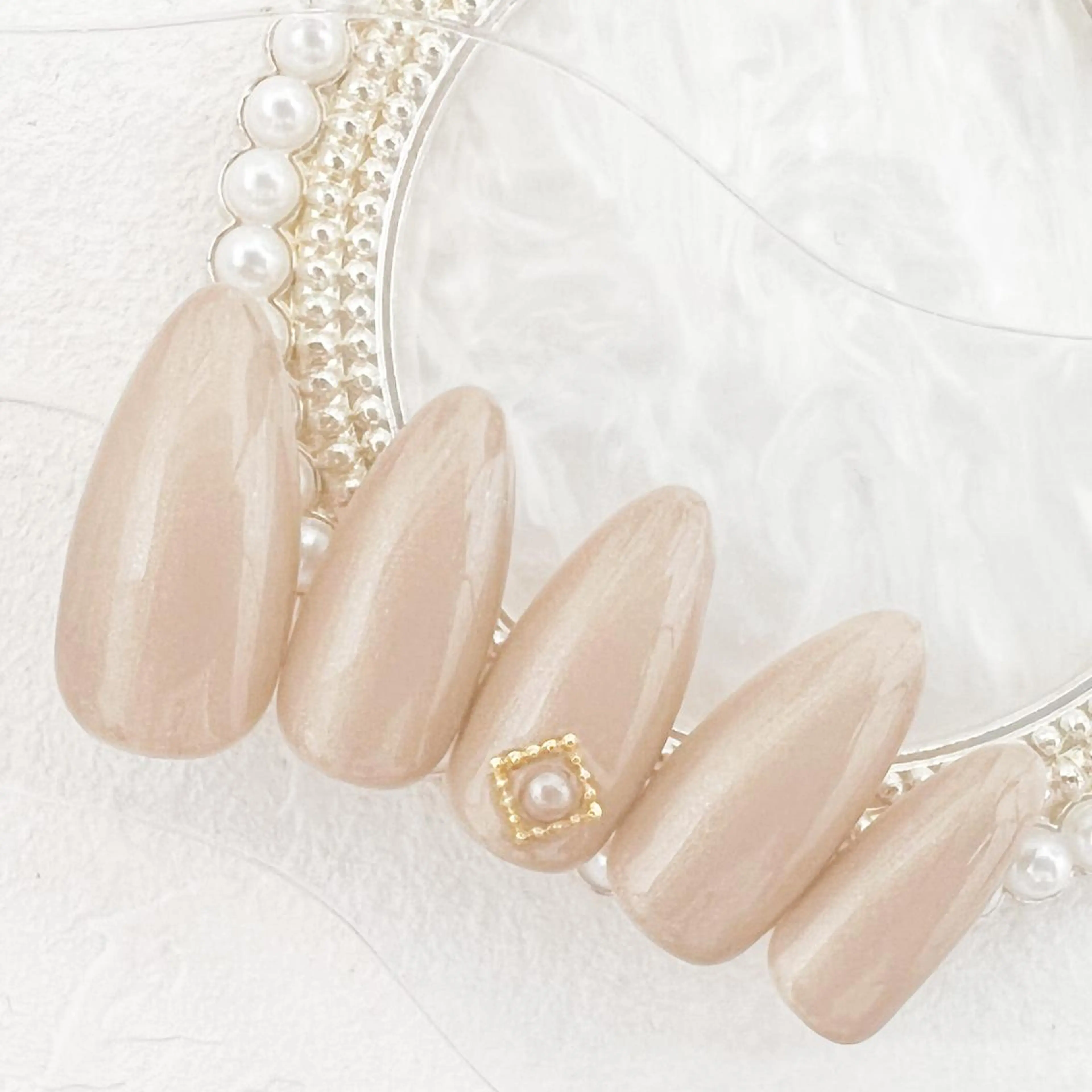 ネイル オフィスネイル シンプルネイル rouse nail RISATOのネイルデザイン