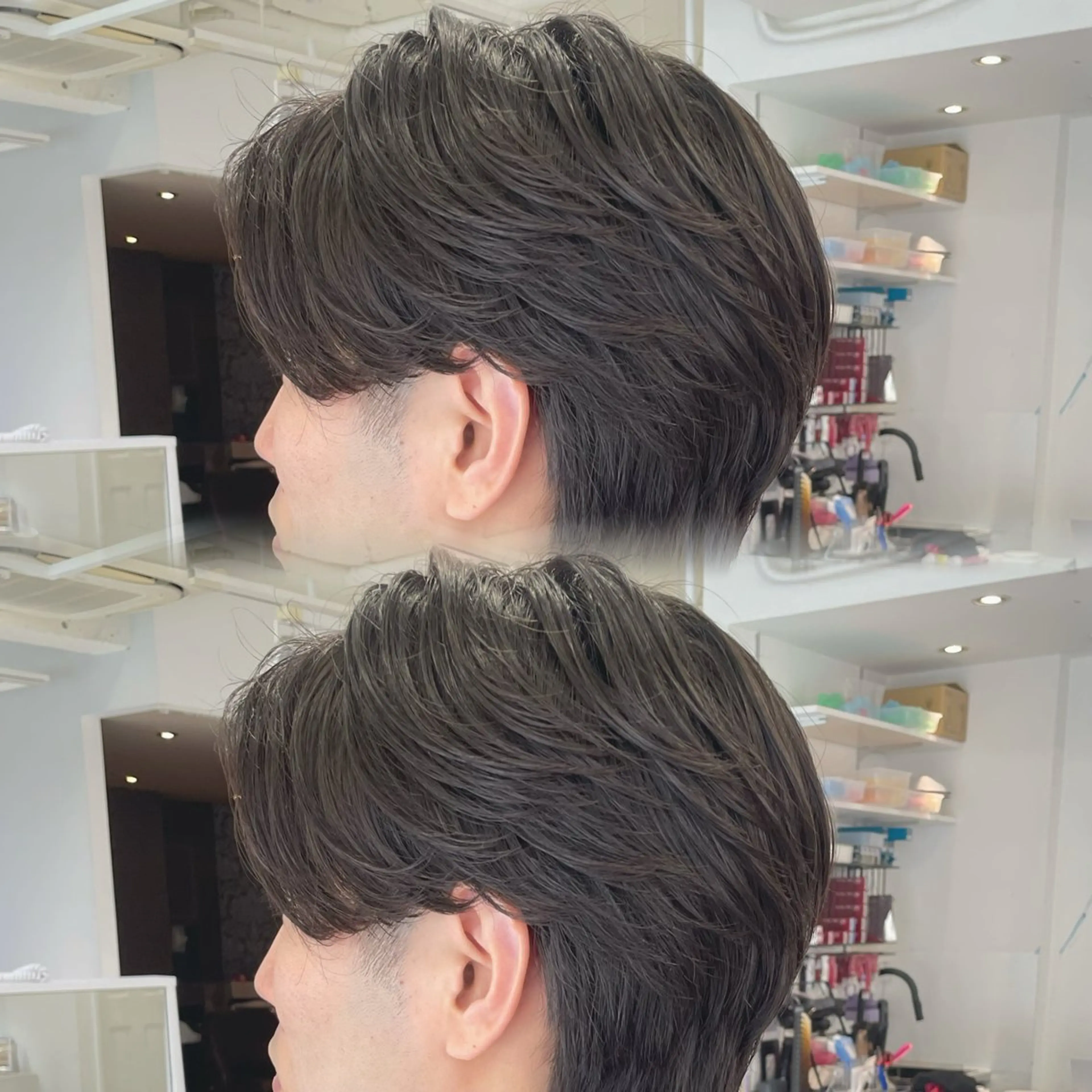 パーマ メンズ clan .のヘアスタイル