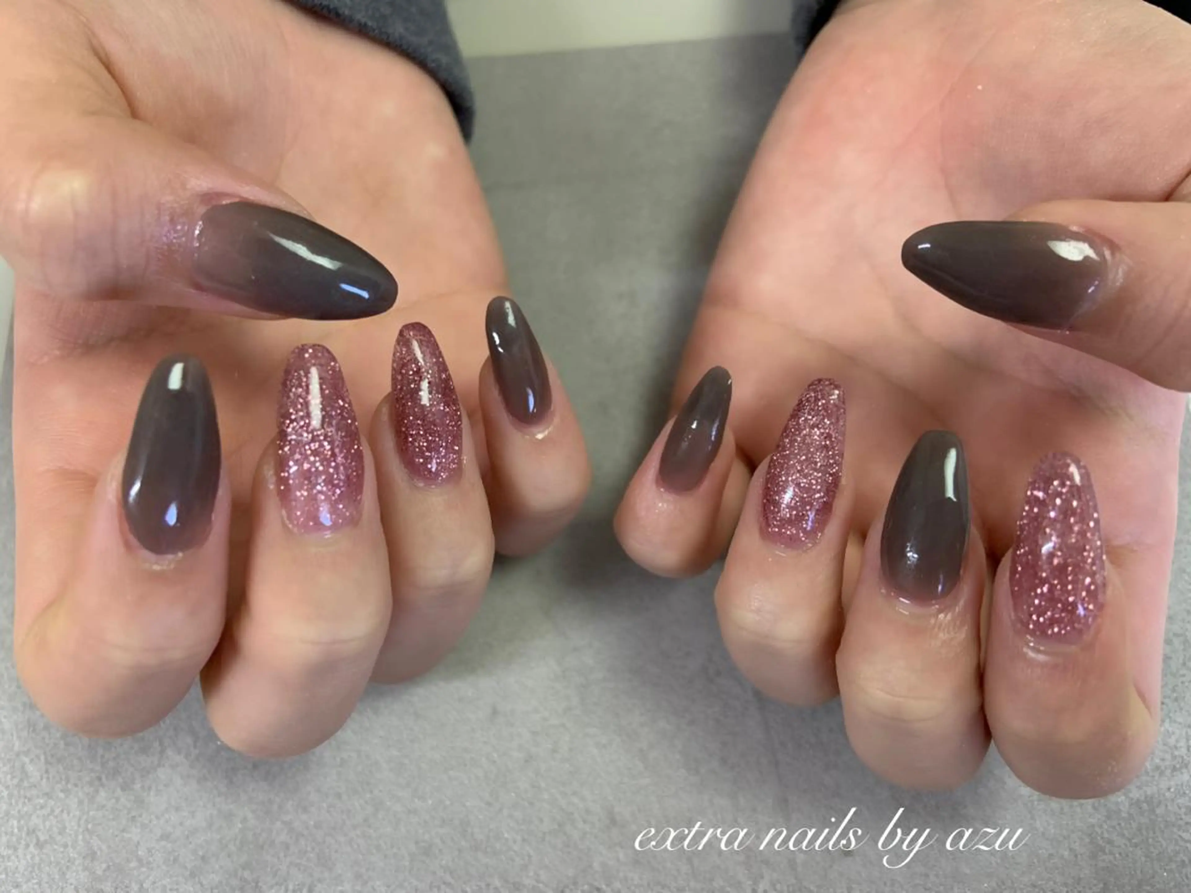 スカルプ 1カラーorラメグラ 自慢のマシンケア付きの写真