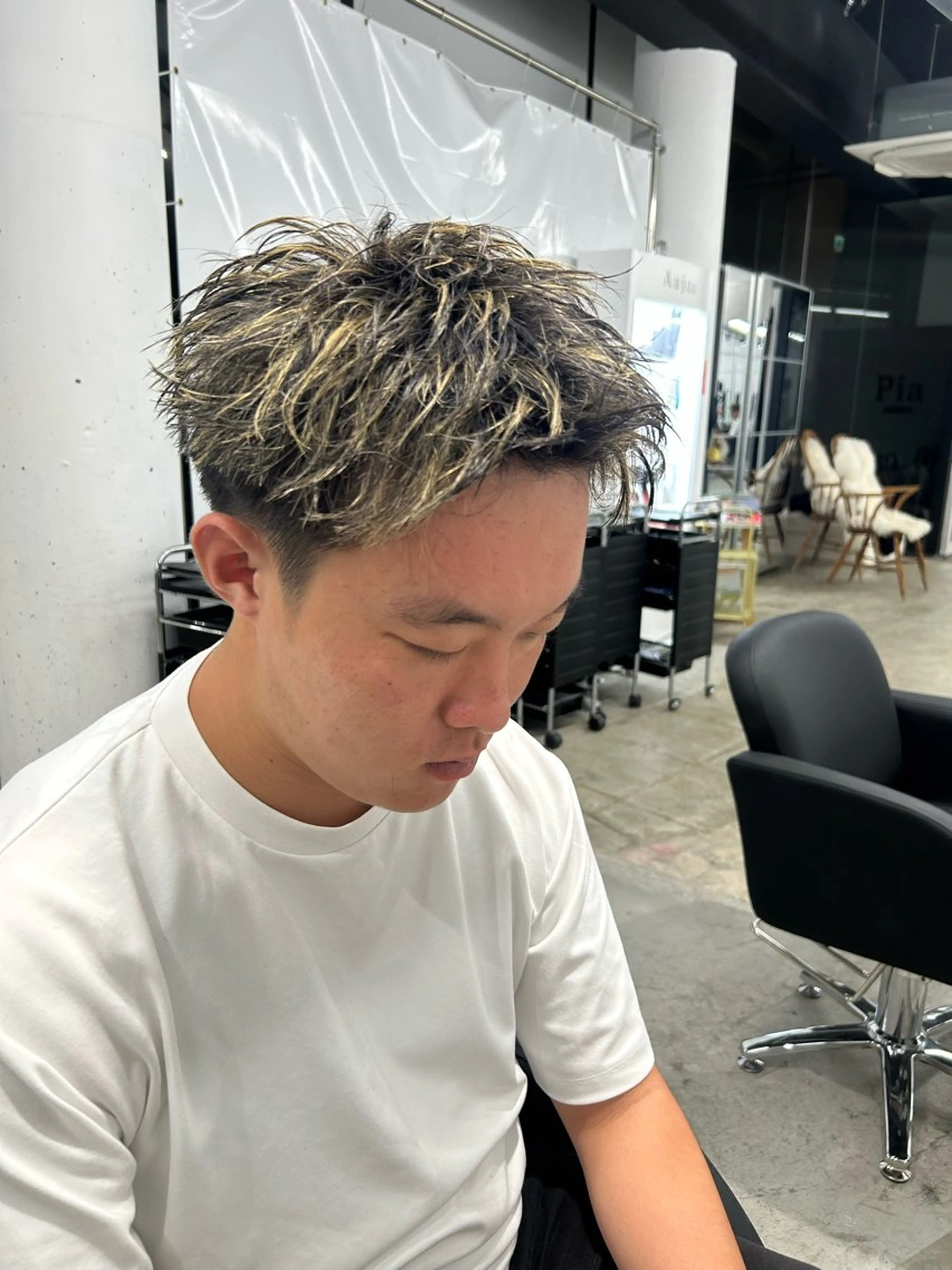 ショート カラー メンズ 【pia】 syuuのヘアスタイル