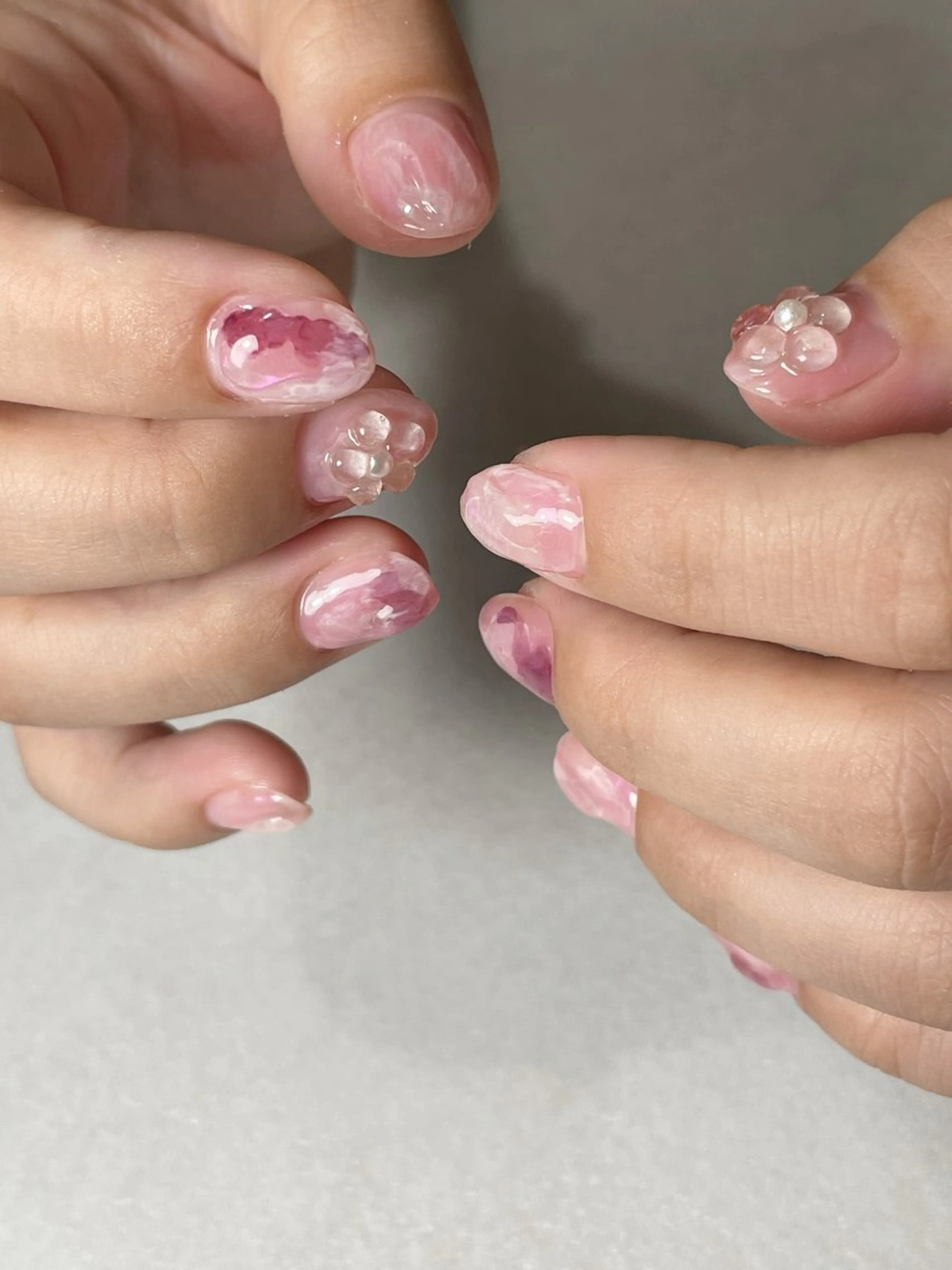 ネイル オーロラネイル ニュアンスネイル 〜hau nail〜 YUKIのネイルデザイン