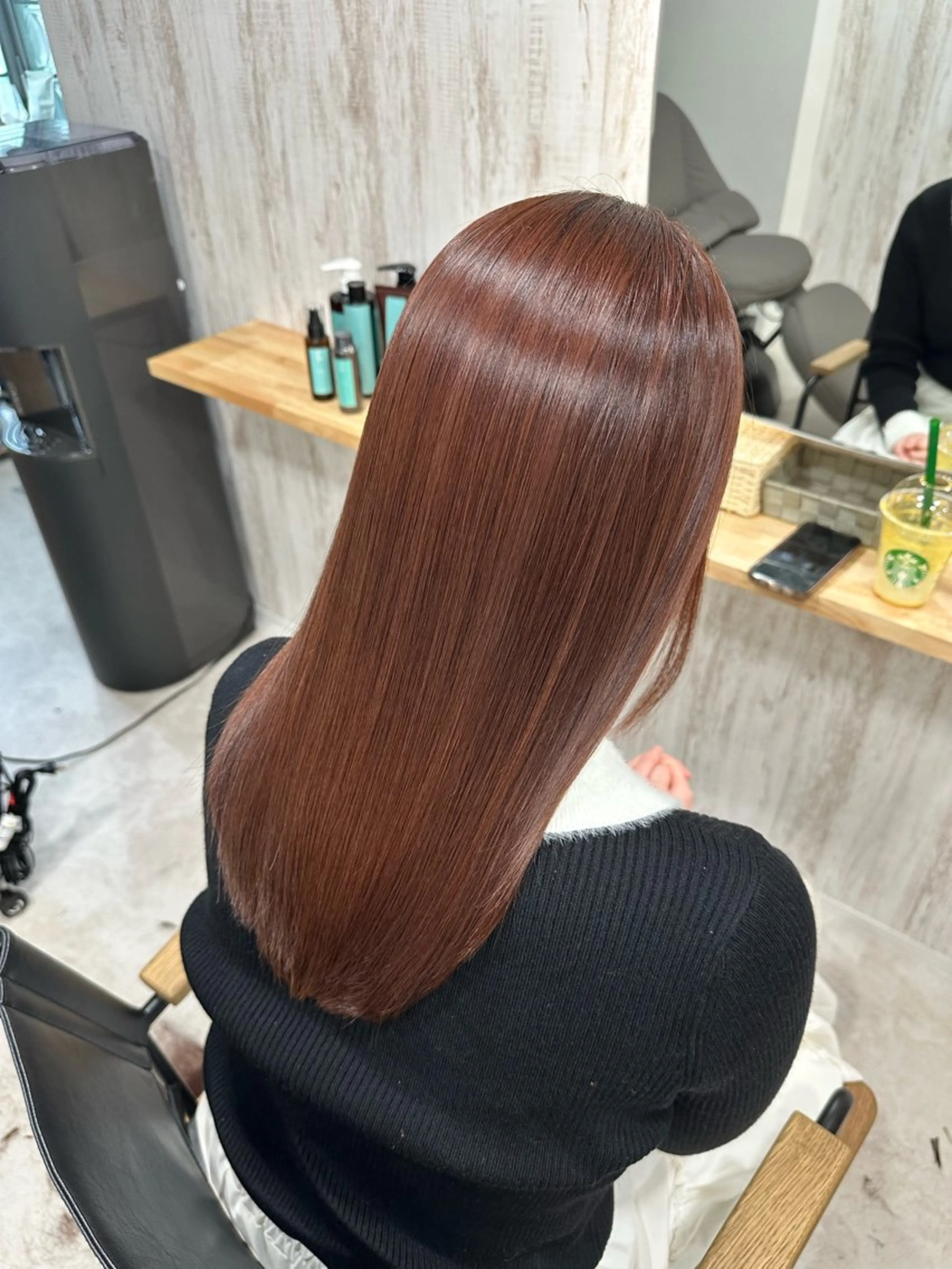 セミロング カラー カット ヘアカラー トリートメント 鈴木 悠平のヘアスタイル