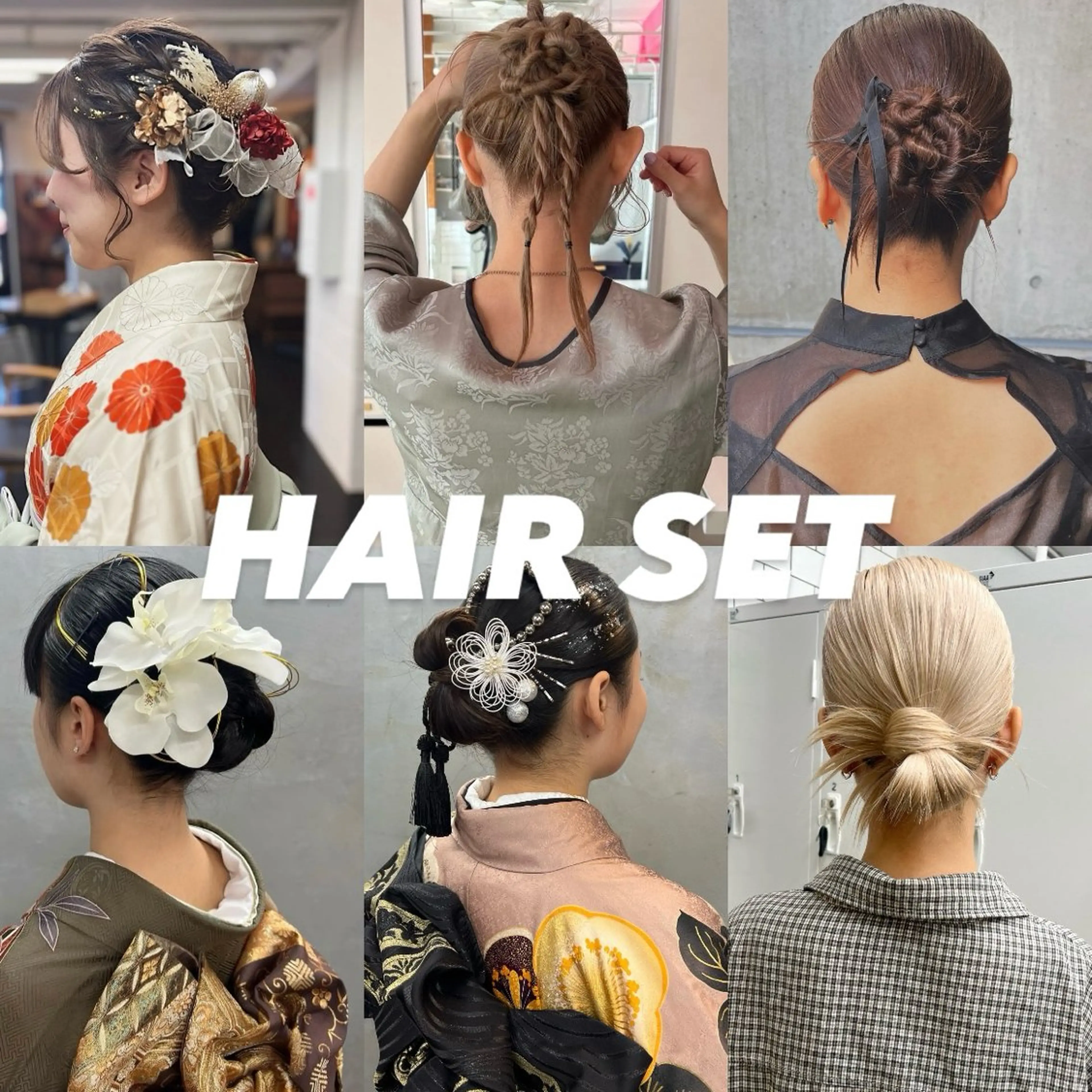 ミディアム ヘアアレンジ 結婚式・ブライダル ヘアセット ヘアセット chamoのヘアスタイル