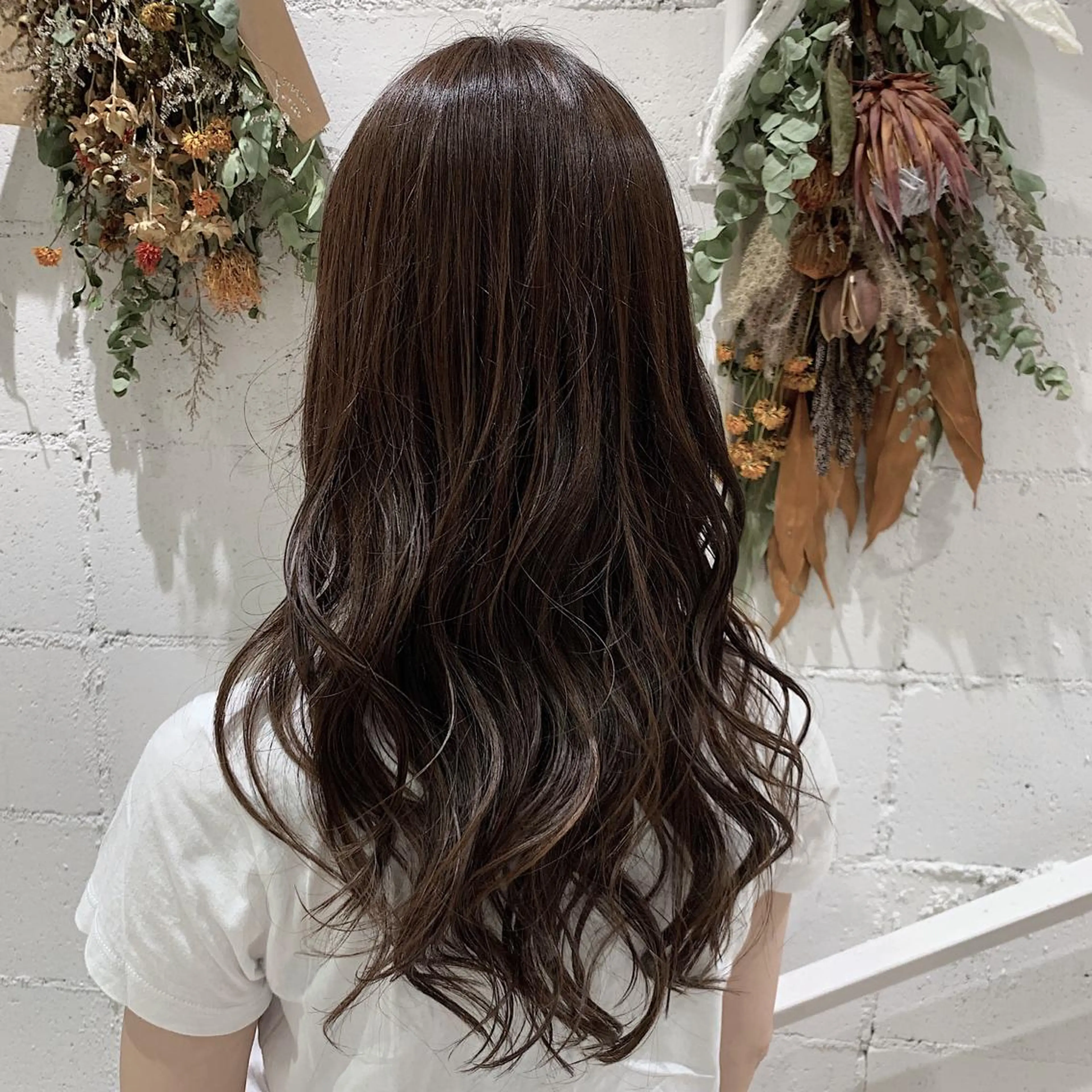 ロング ayano ．のヘアスタイル