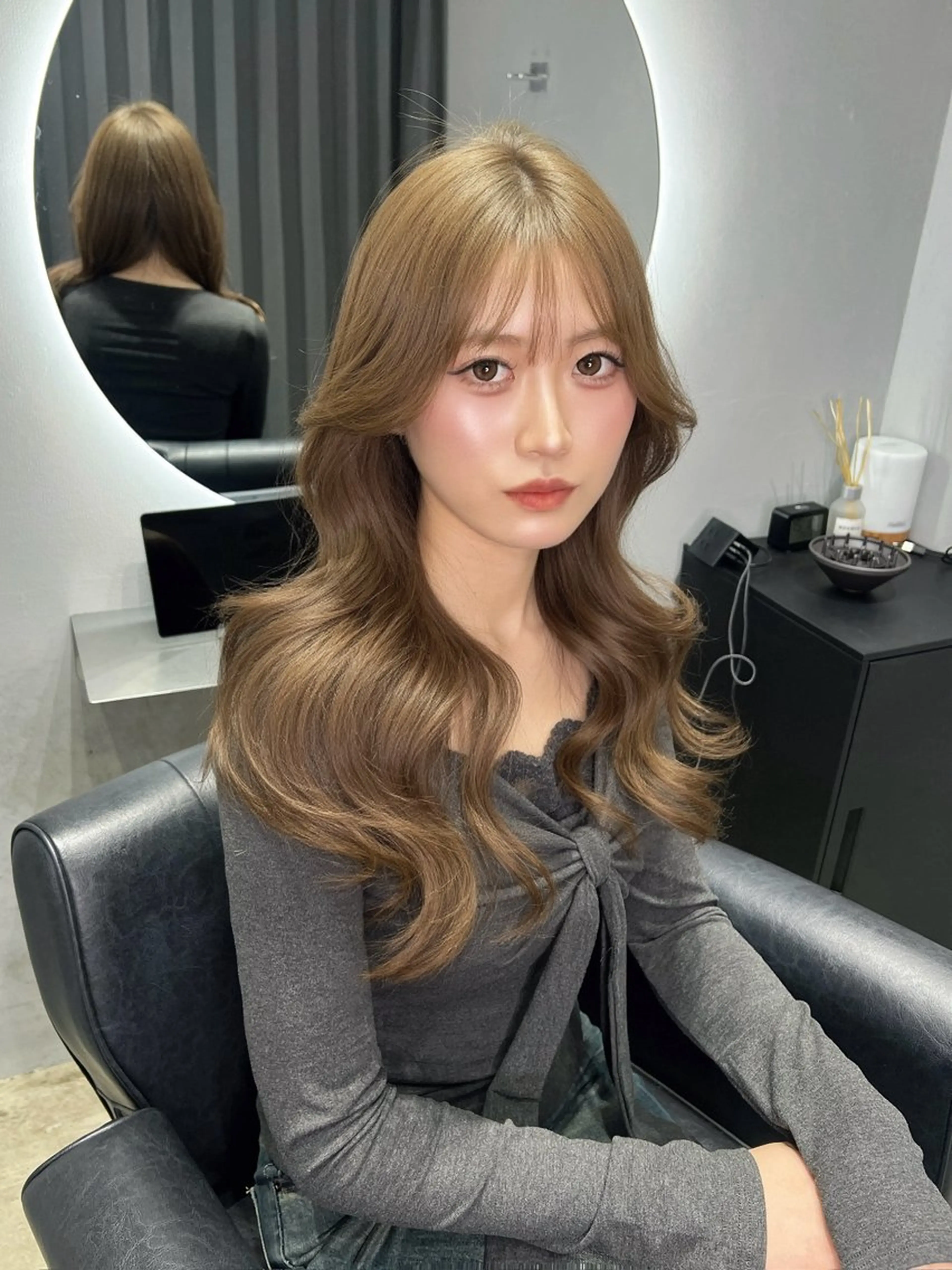 🇰🇷艶カラー×Aujuaトリートメント🇨🇳🫧の写真