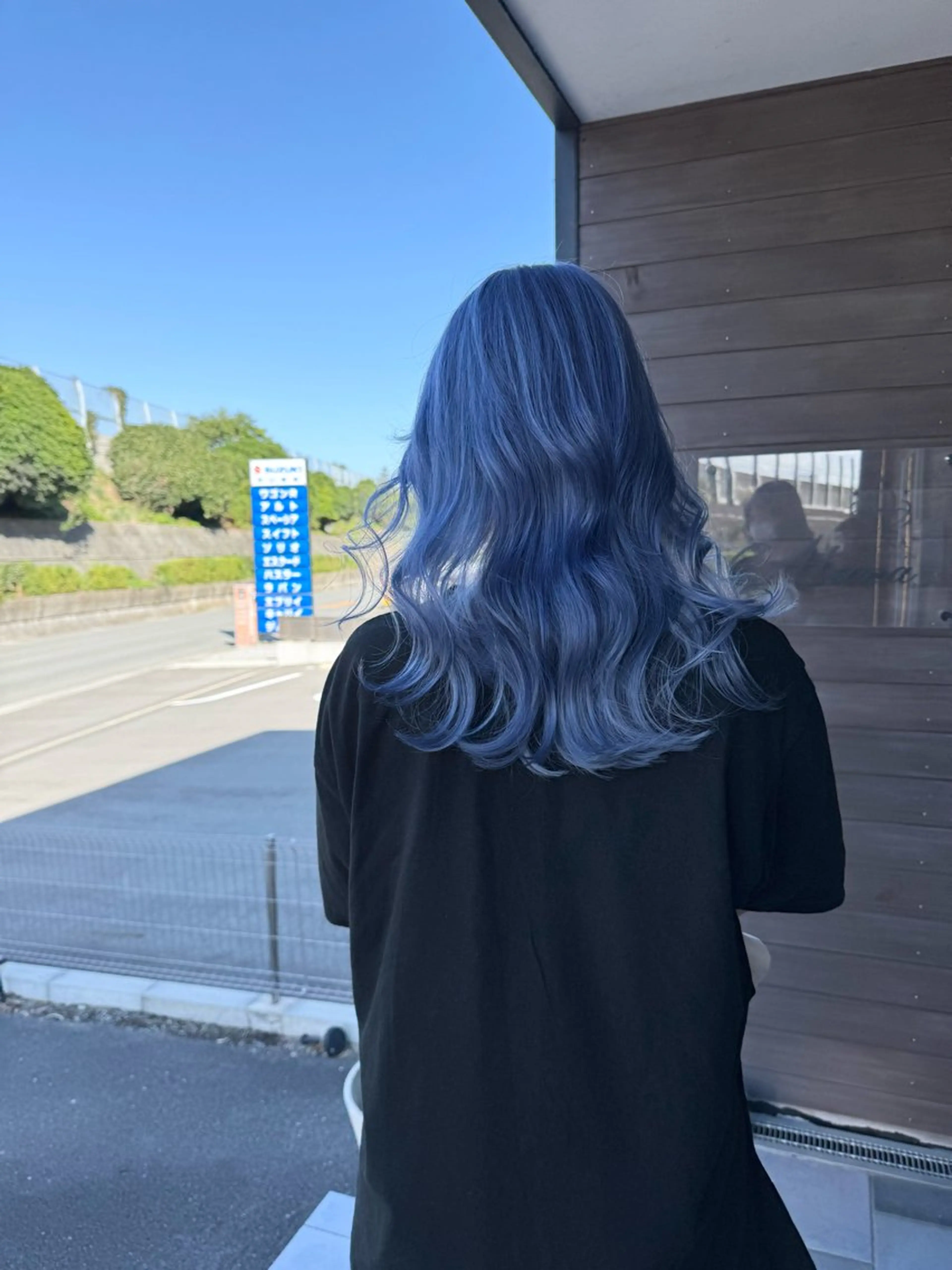 セミロング ヘアカラー 鈴木 妃帆未のヘアスタイル