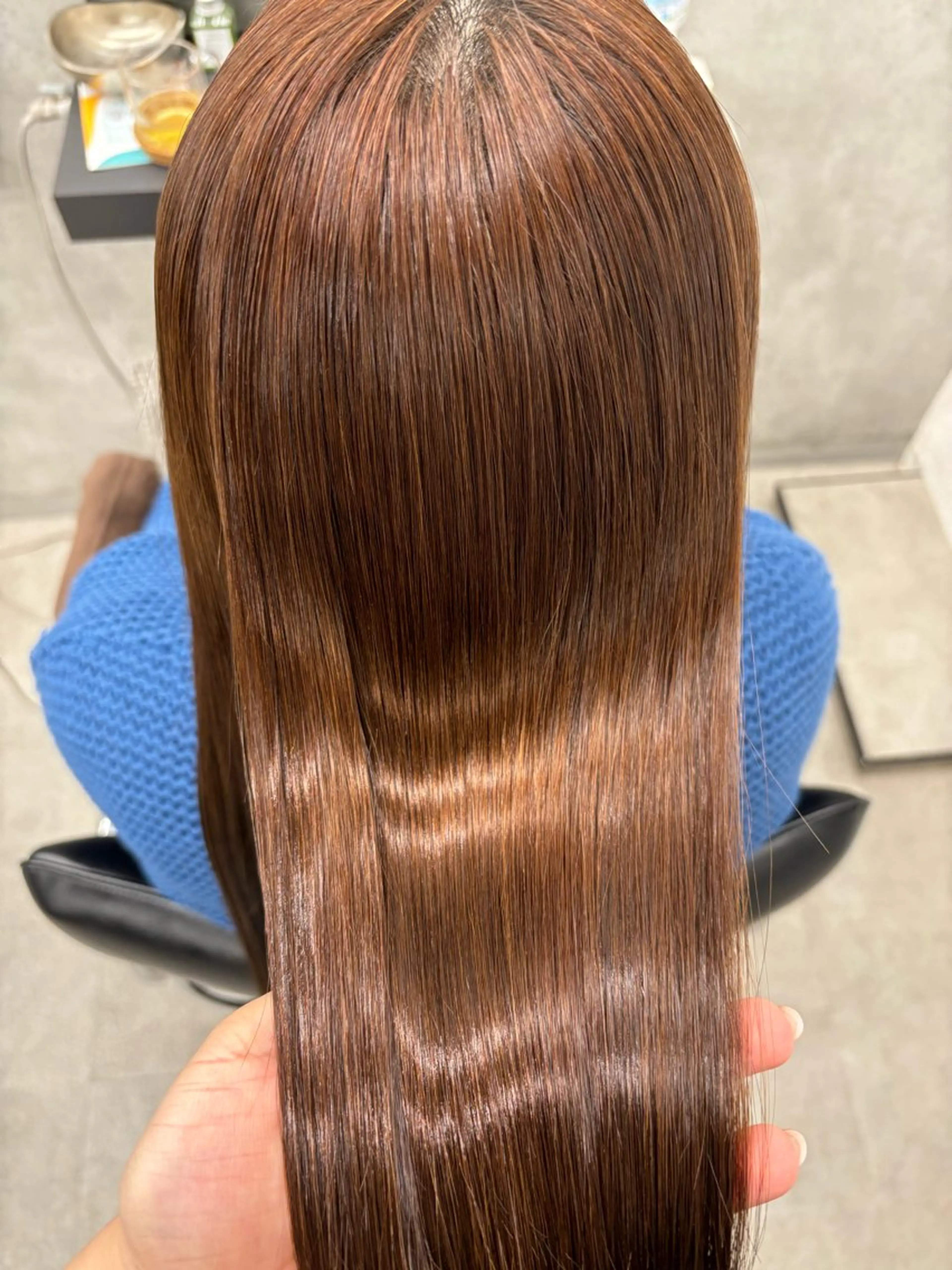 ロング 髪質改善 縮毛矯正 すぐ巻ける縮毛矯正 🍀勝倉　麗のヘアスタイル