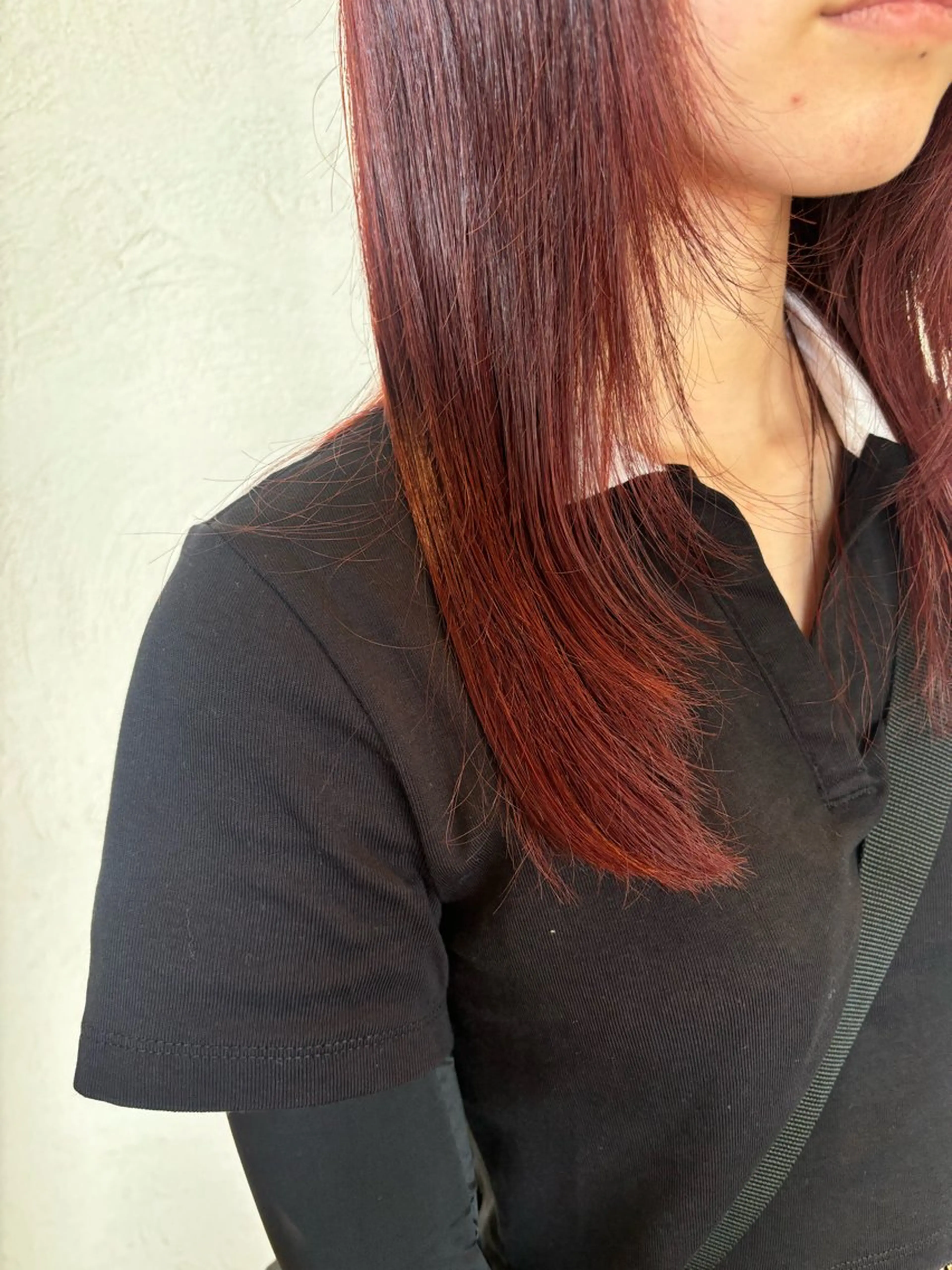 ミディアム ルプラボウ／艶カラー ／髪質改善／アサミのヘアスタイル