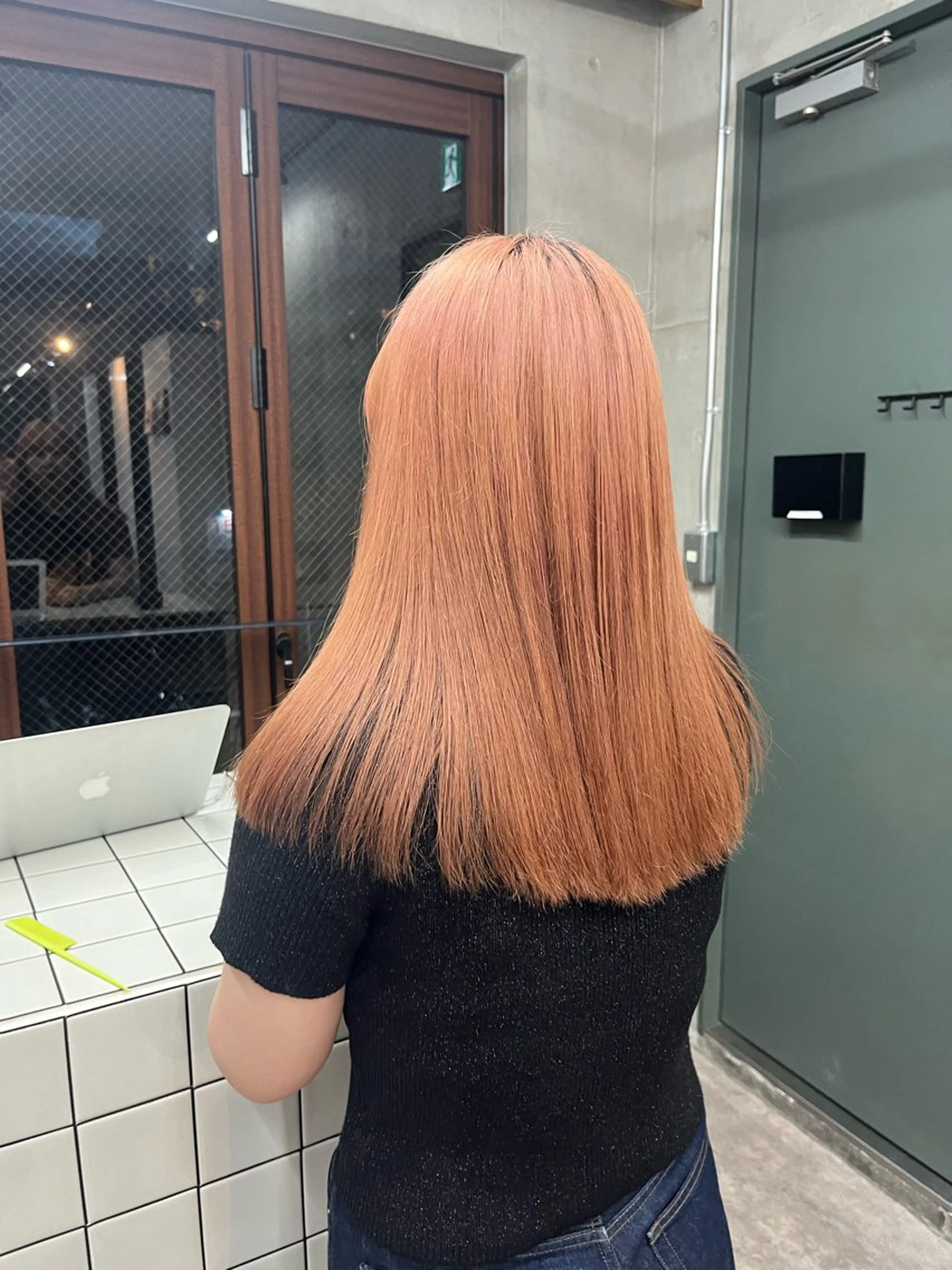 セミロング カラー ベージュカラー ブリーチ ケアブリーチ 透明感カラー ダブルカラー 🤎𝐌𝐚𝐨⌇ お悩み解決美容師🤎のヘアスタイル