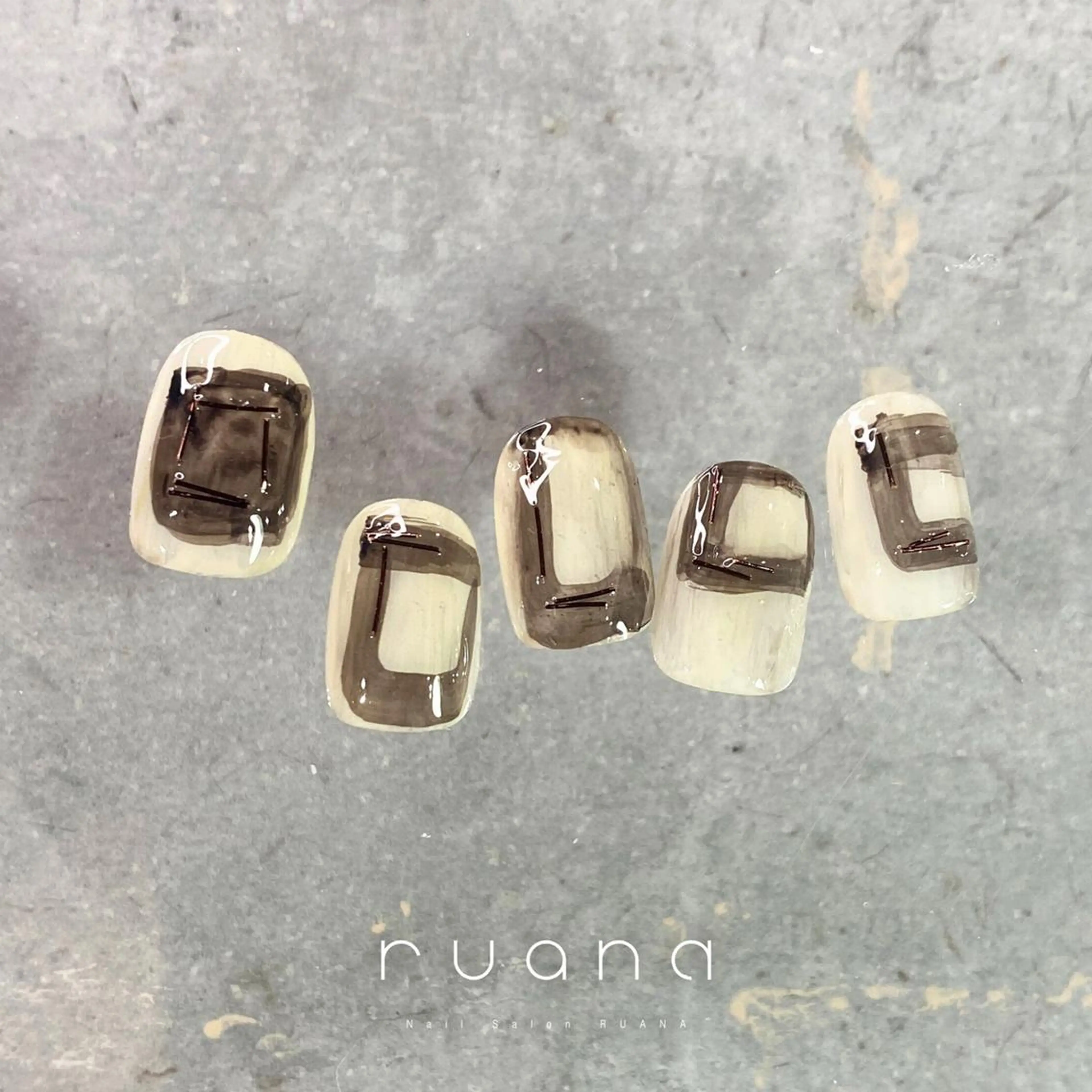 ネイル 藤元 日々和のネイルデザイン