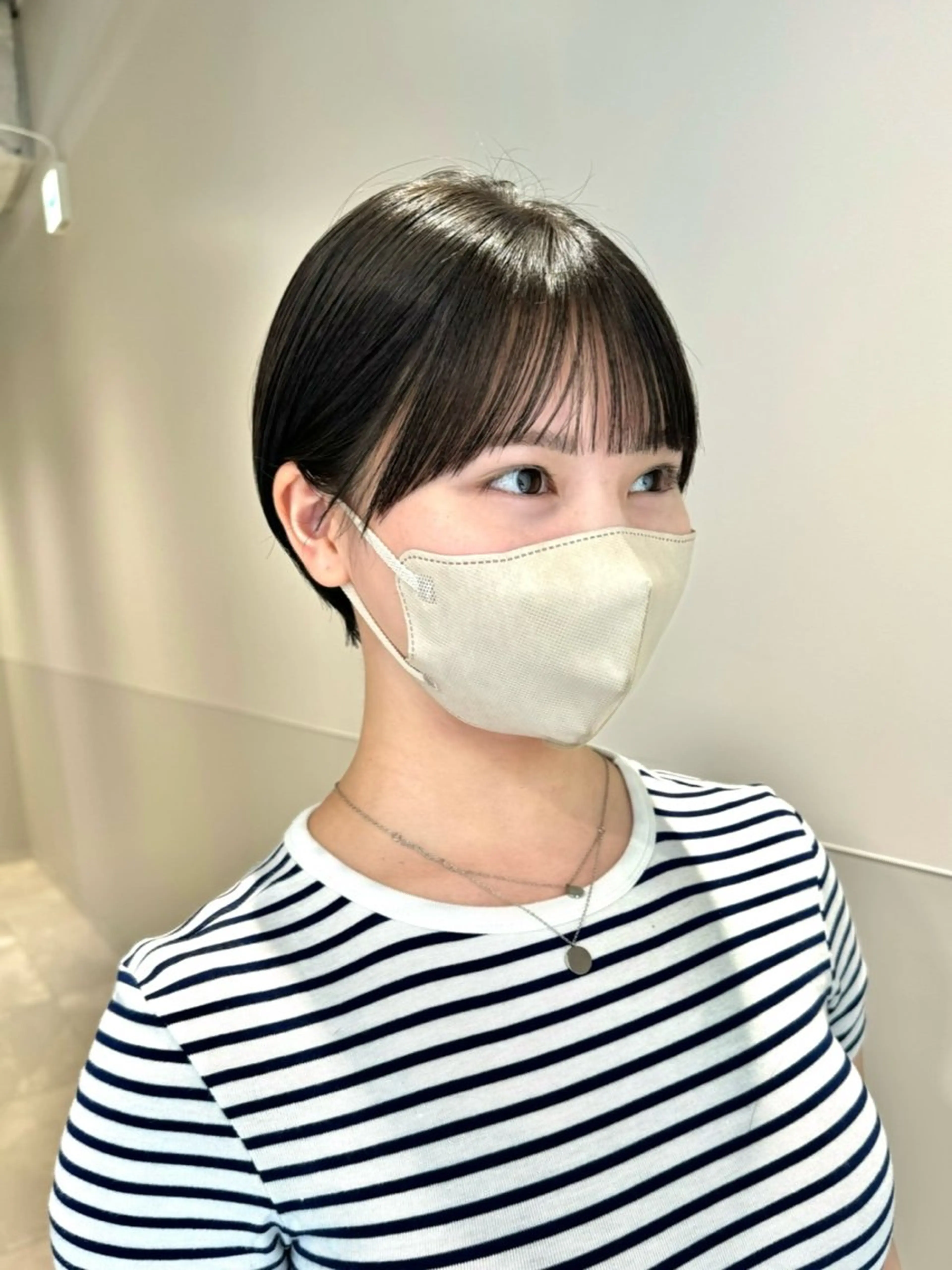 ショート カラー くがれいじ 梅田/ショート/ボブのヘアスタイル