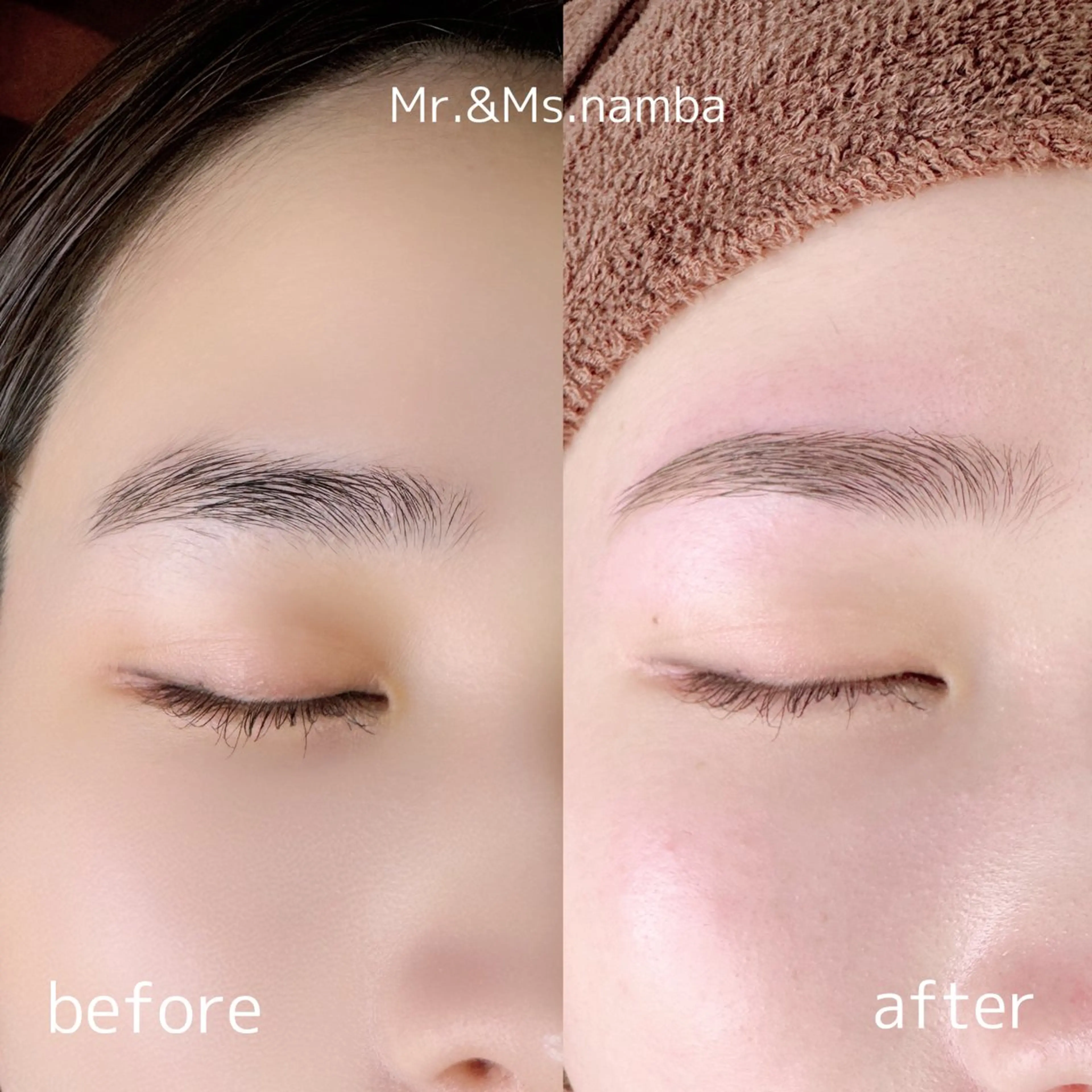 アイブロウ ワックス脱毛 眉カット Mr.&Ms.脱毛/ 眉毛ワックスゆうかの眉毛・アイブロウイメージ