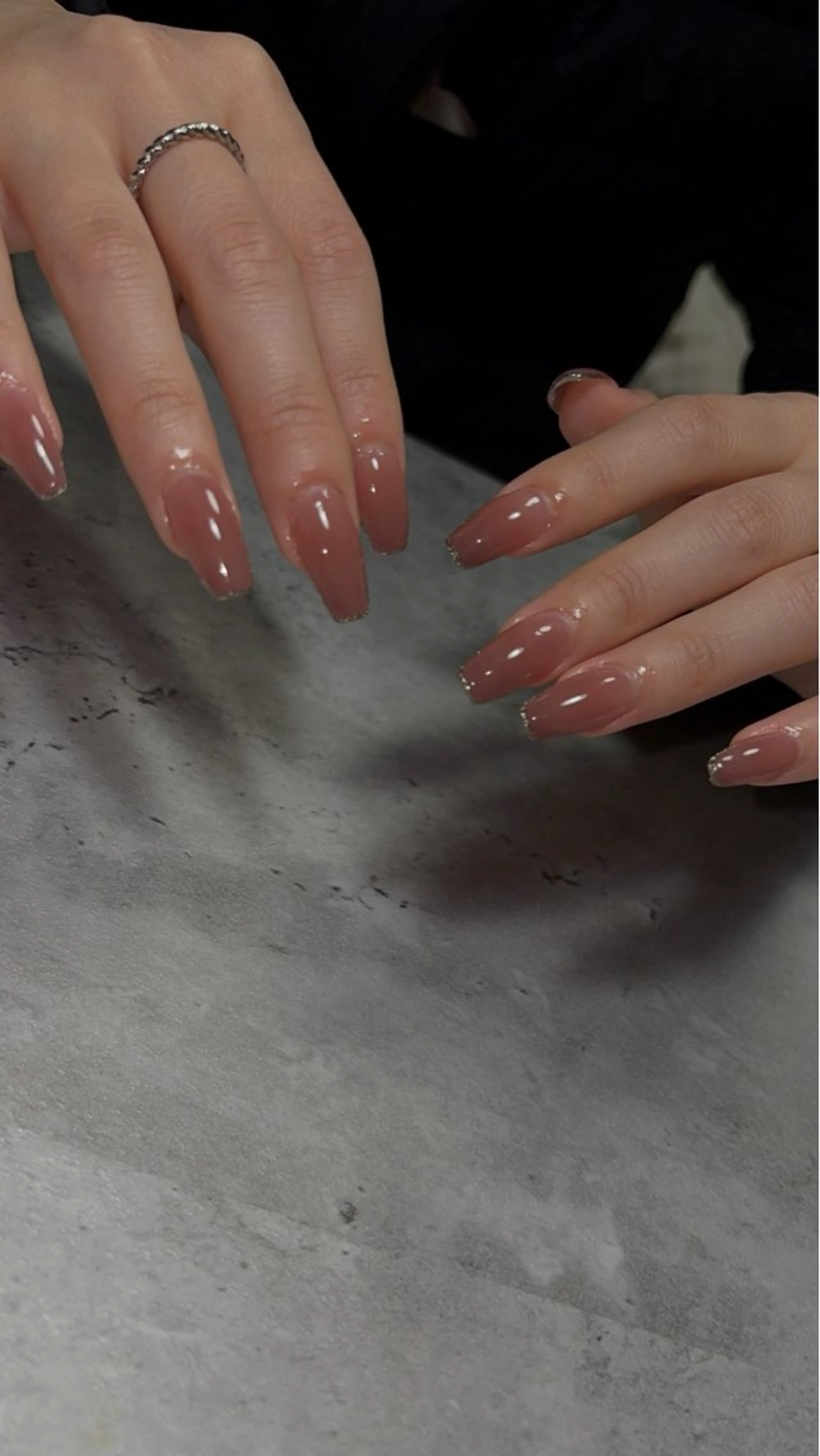 ネイル ラメ(グリッター) Prettiest nailのネイルデザイン