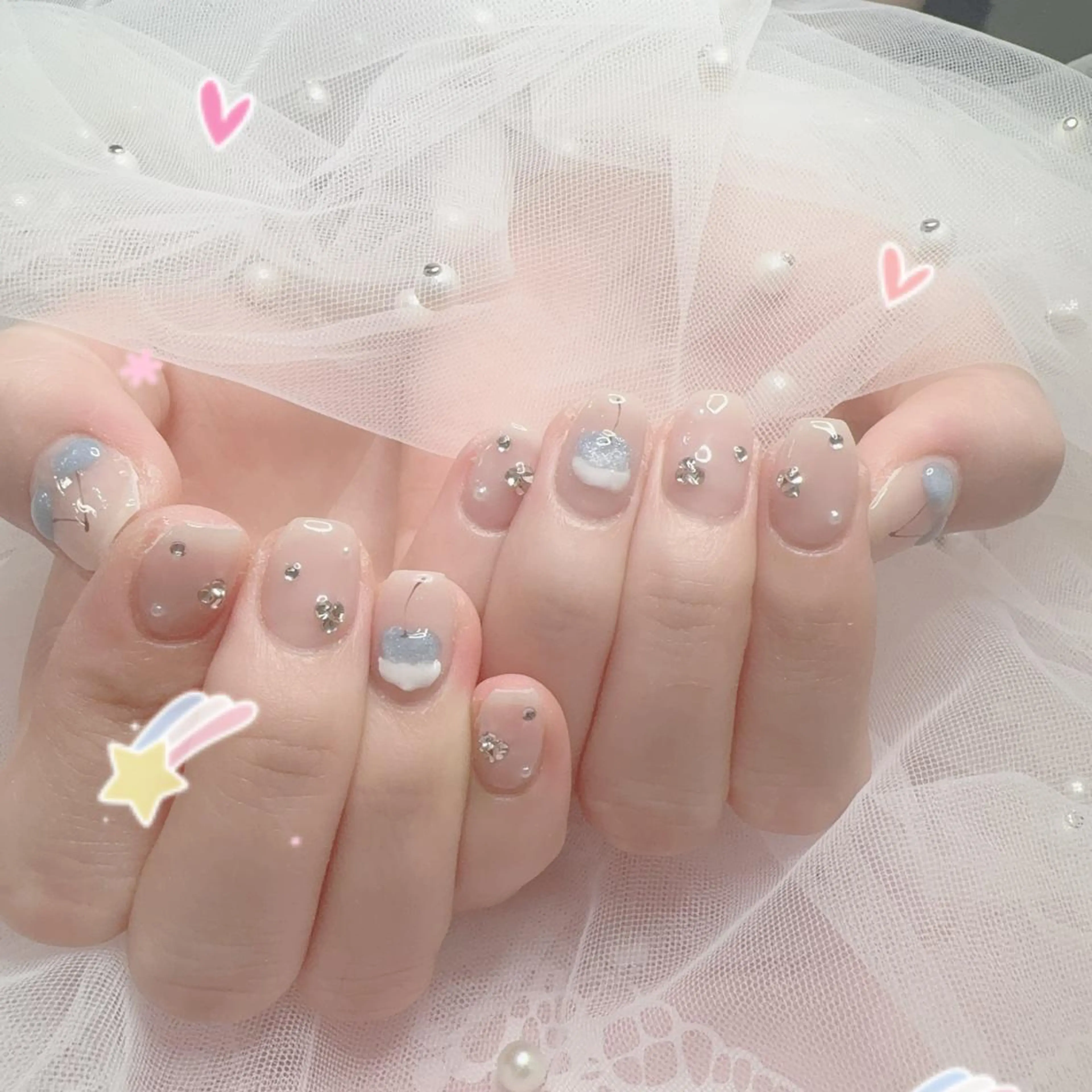 ネイル ハンドネイル 🎀シズカ nail🎀のネイルデザイン