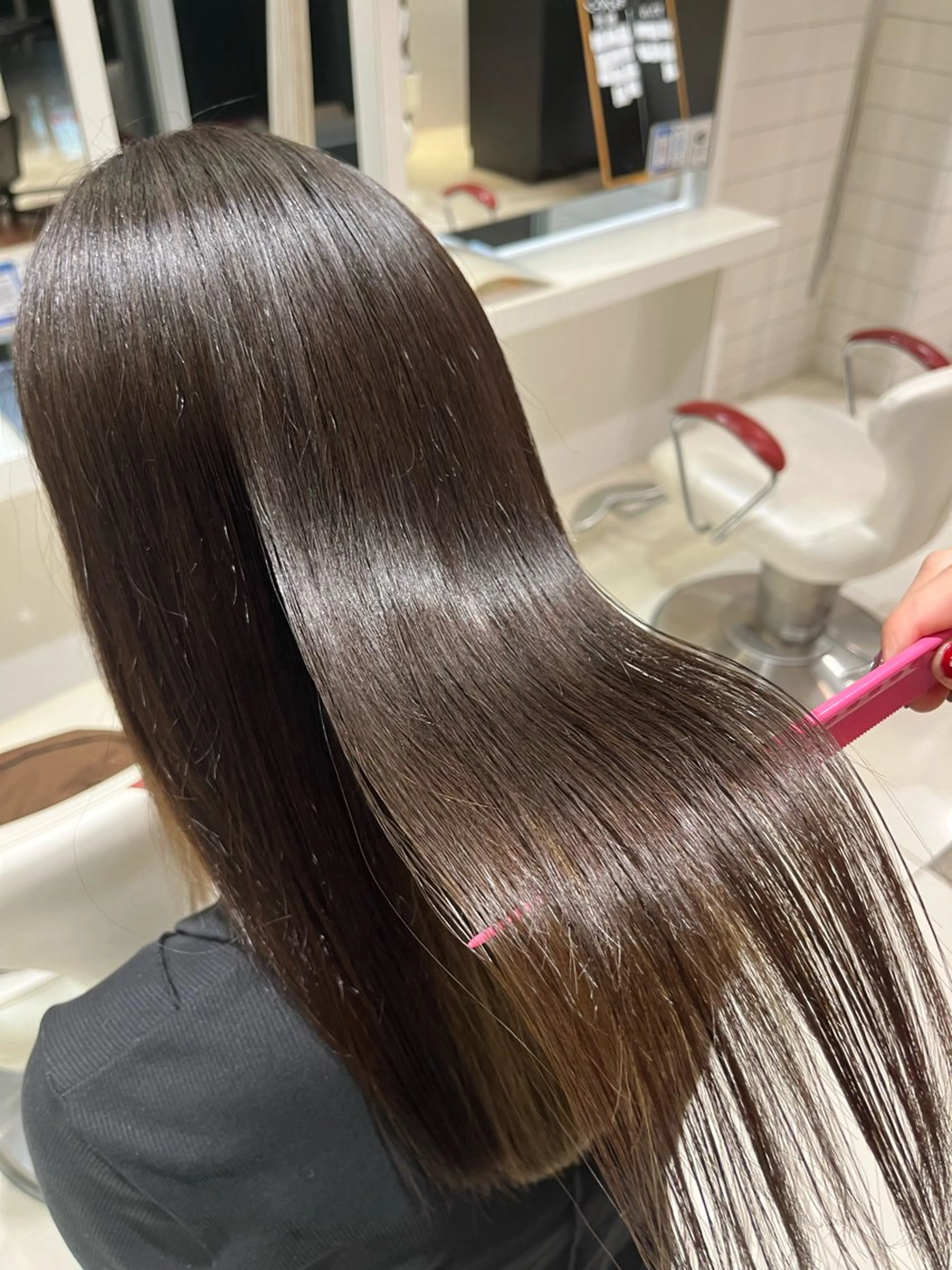 セミロング メッセのみ受付 うえはらのヘアスタイル