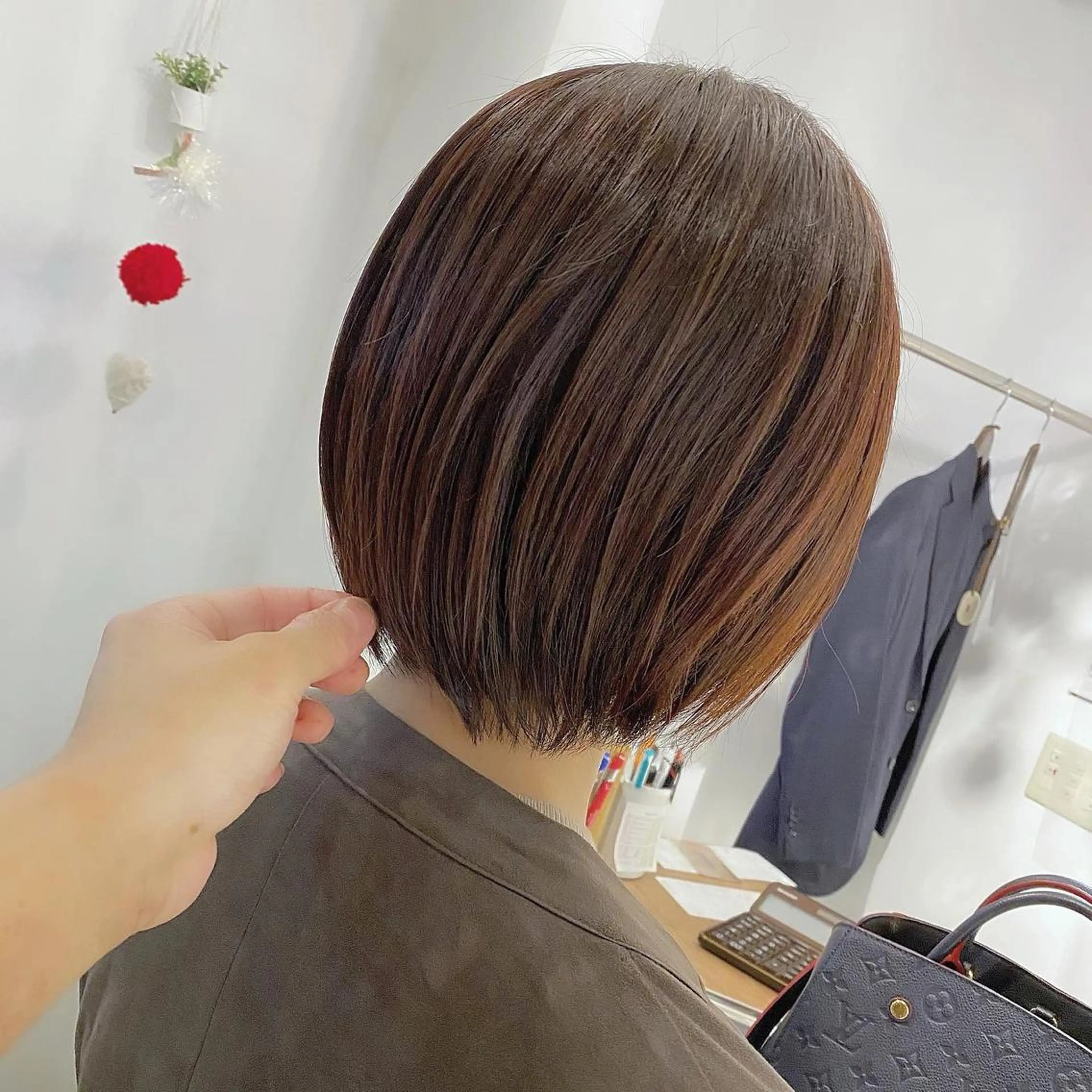 ショート カラー ショートボブ レッドカラー ボブ 髪質改善 ショートヘア 髪質改善特化 安東駿介のヘアスタイル