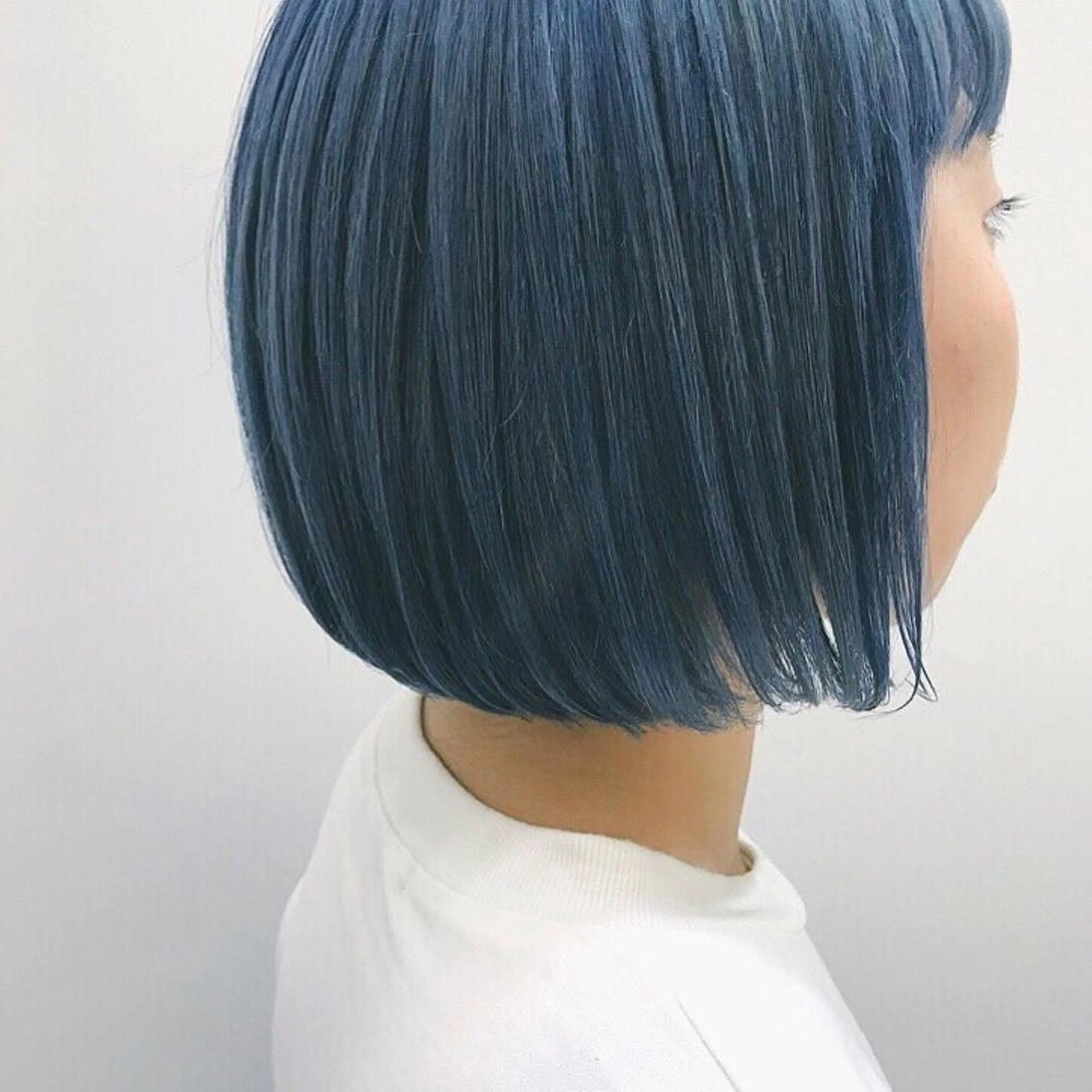 ショート カラー ブルーカラー ボブ TAKA 【髪質改善】のヘアスタイル