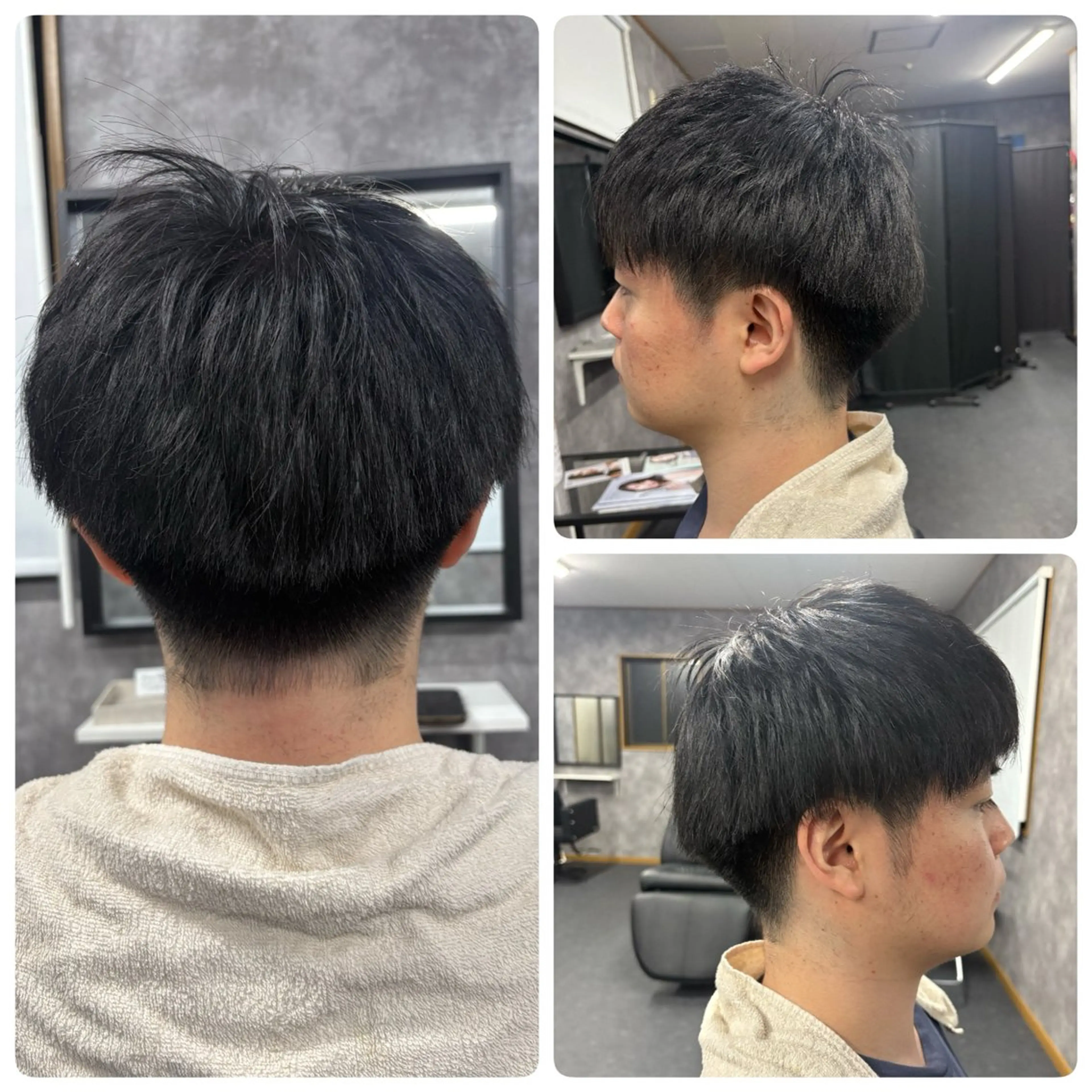 メンズ カット ヘアーメイクマロン ヘアーメイクマロンのヘアスタイル