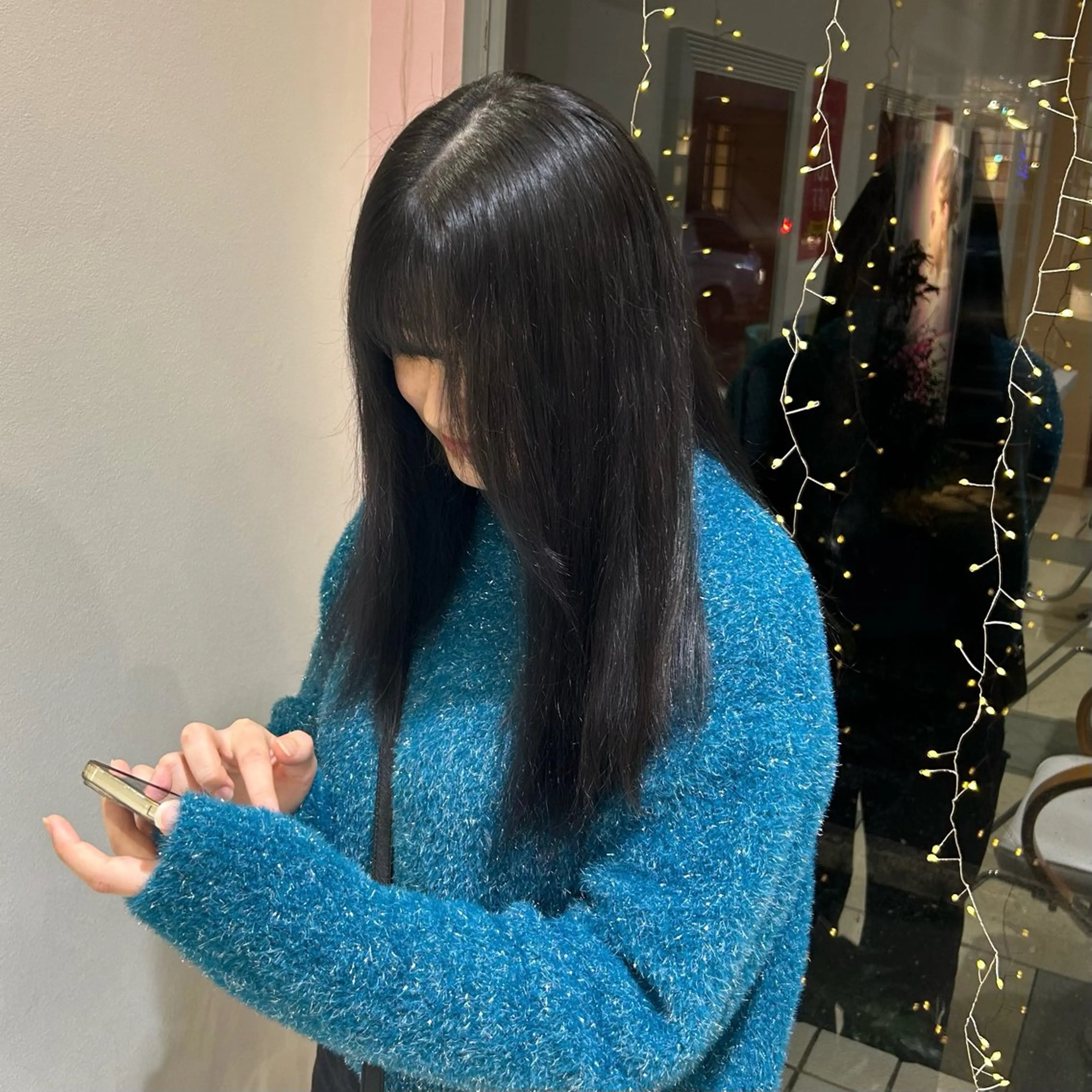 ロング カラー カット ヘアカラー トリートメント 💙ルル💙 ハイトーン/レイヤーのヘアスタイル