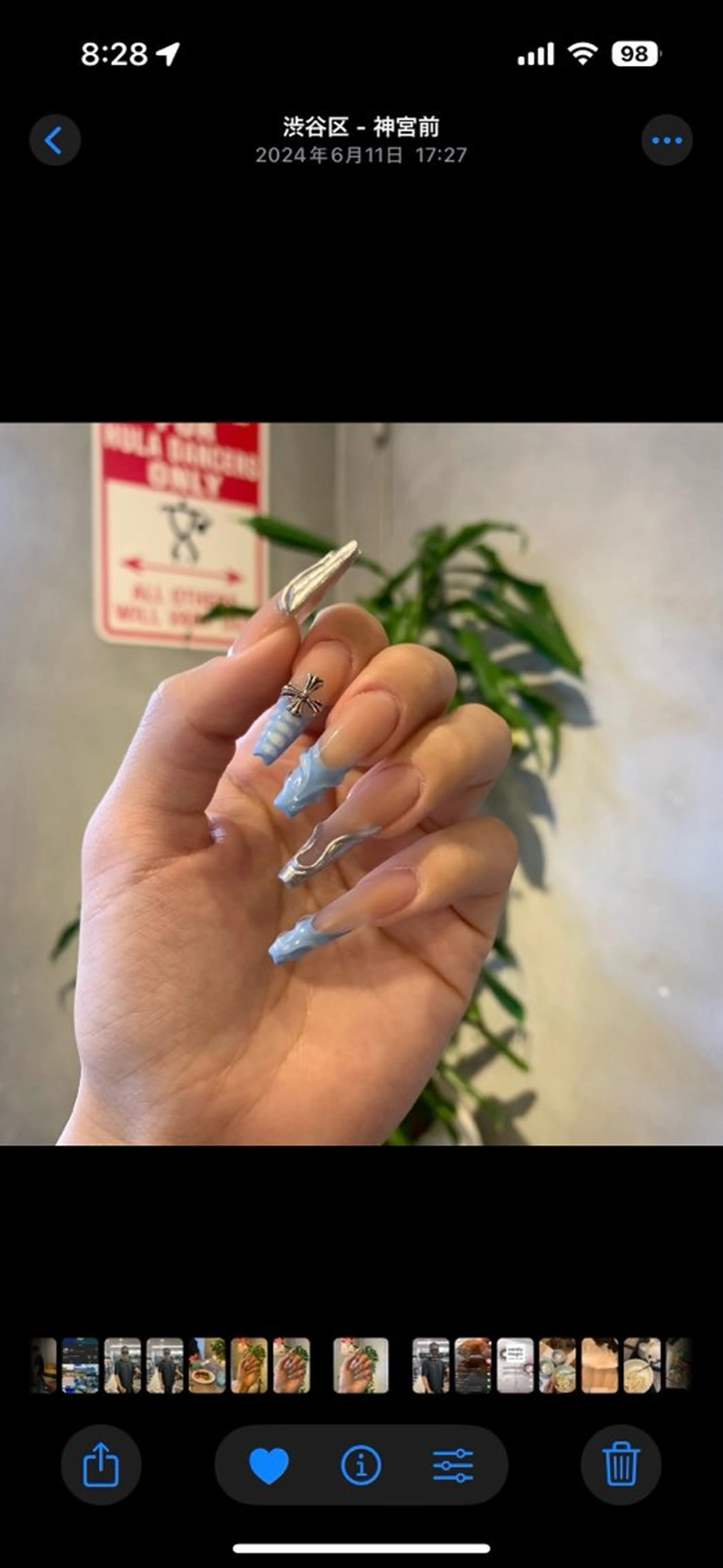 ネイル スカルプネイル NAILSALON EUBのネイルデザイン