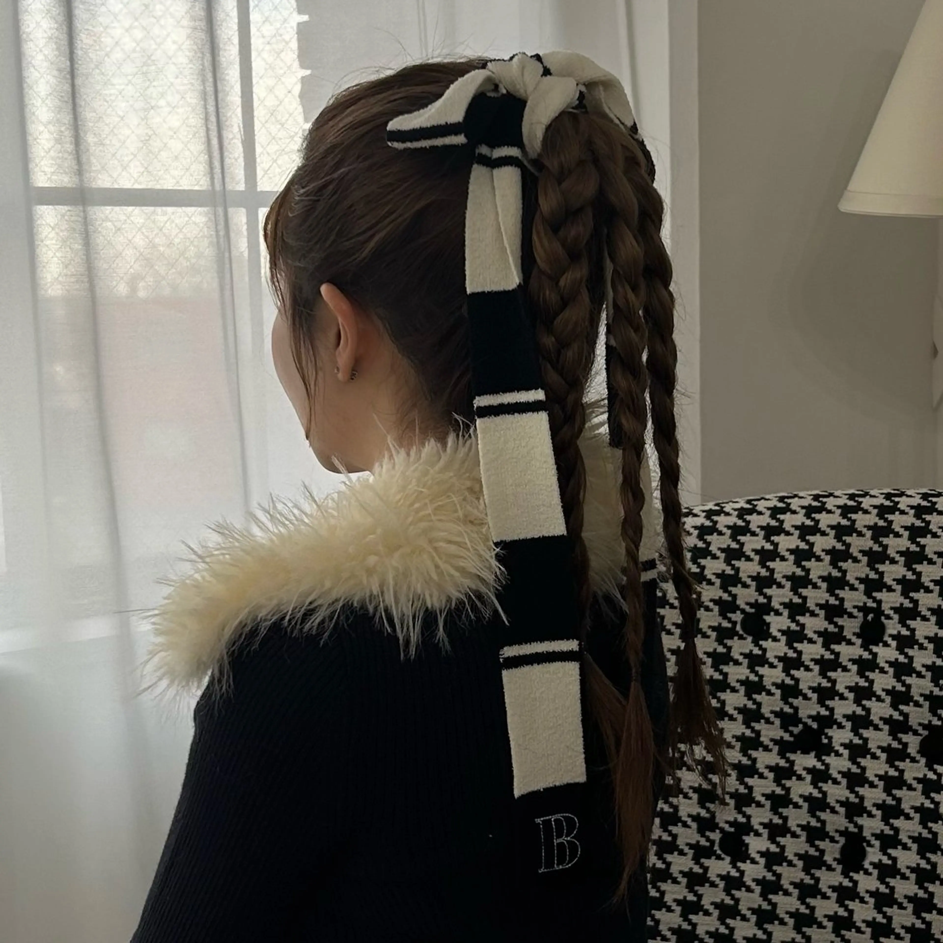 ヘアアレンジ 三つ編み 高木 綾のヘアスタイル