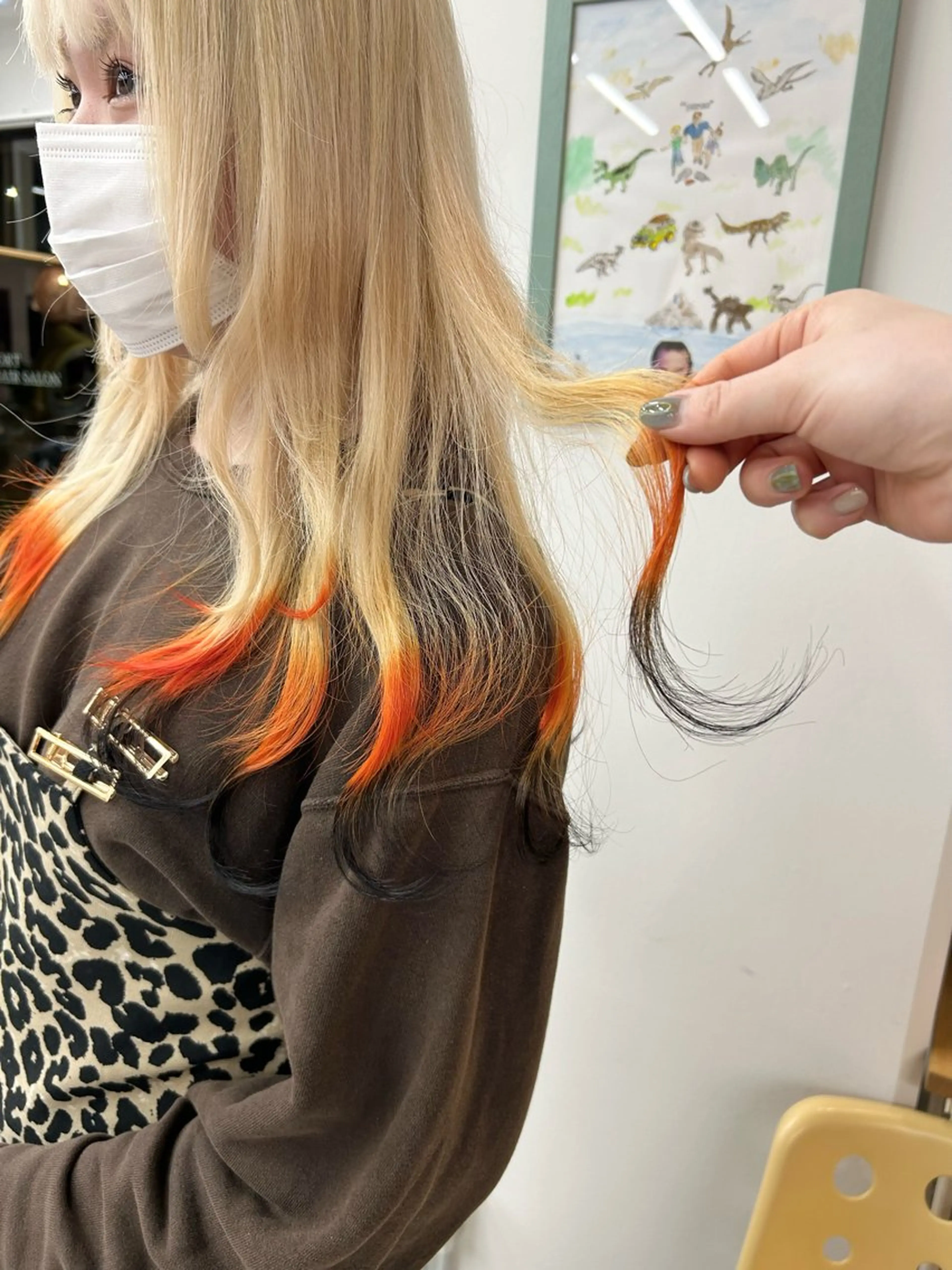 カラー 藤原 あかりのヘアスタイル