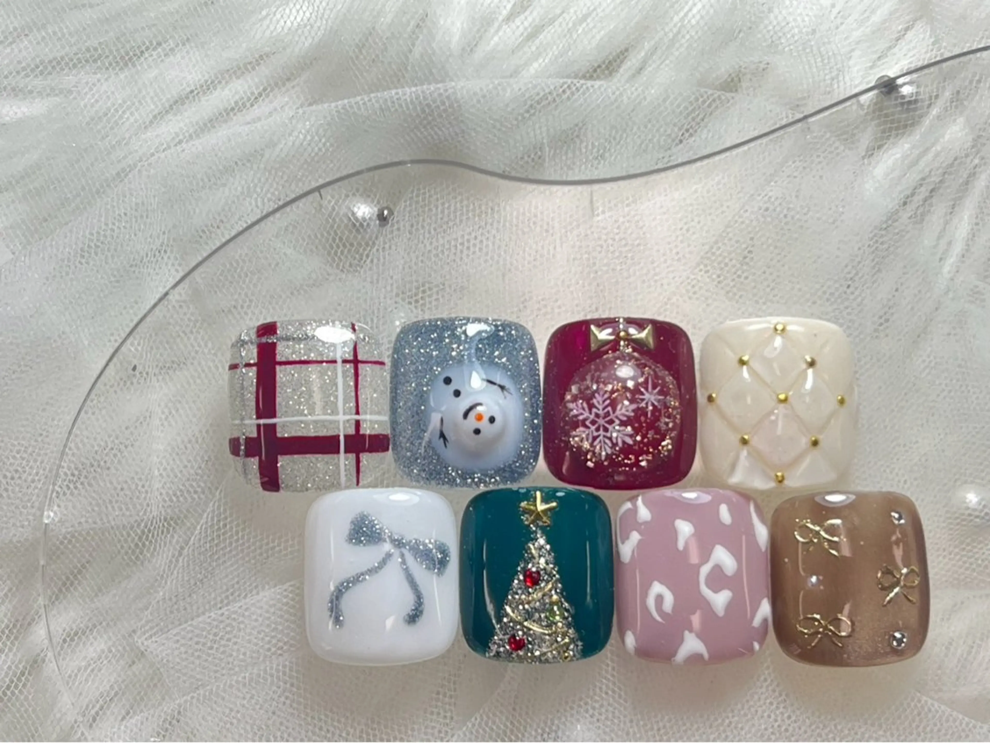 ネイル フットネイル peTiT aoiのネイルデザイン