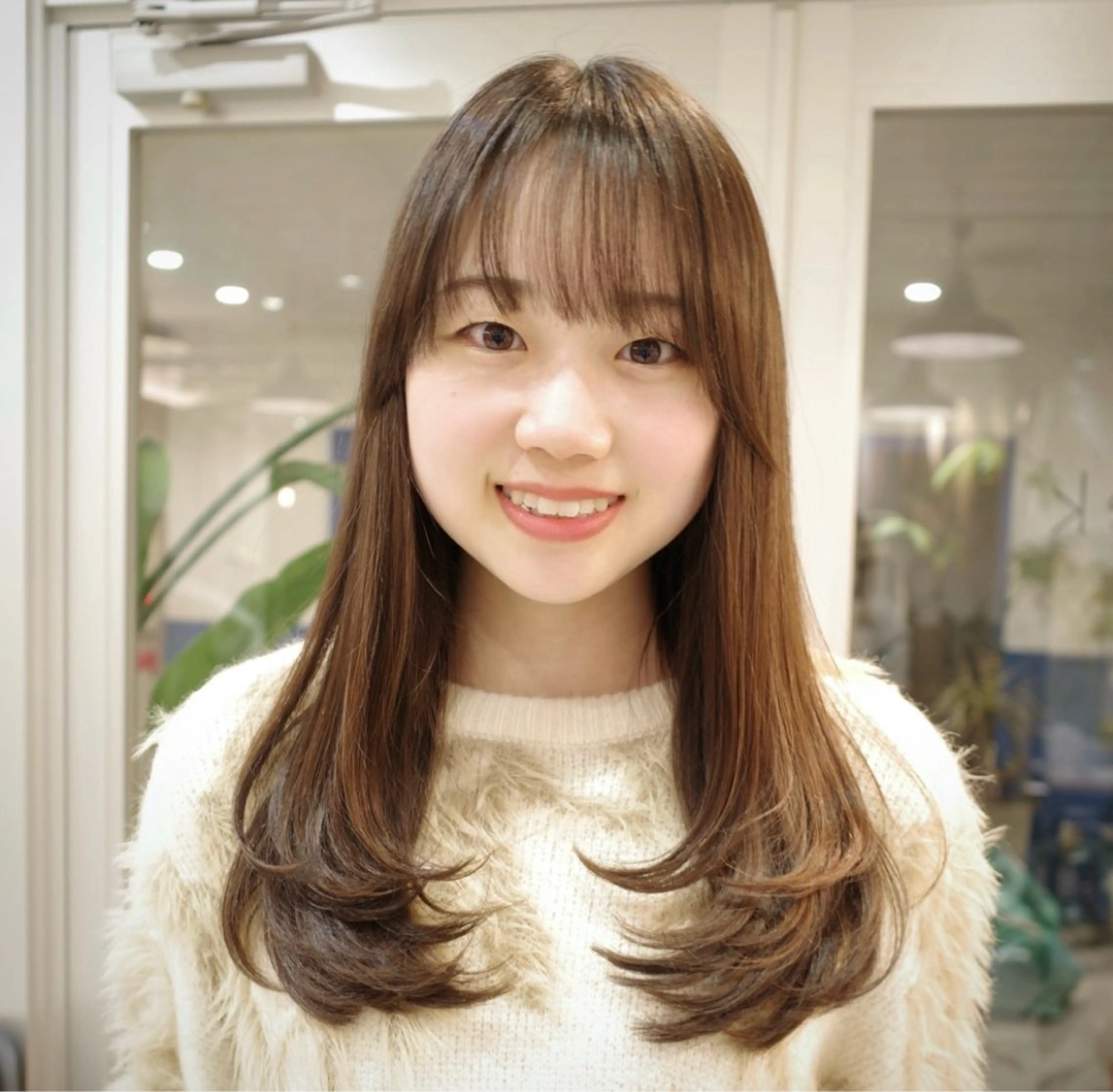 ロング 顔周りカット レイヤーカット 小顔カット 🪄レイヤーカット／ IKUMI🌙のヘアスタイル