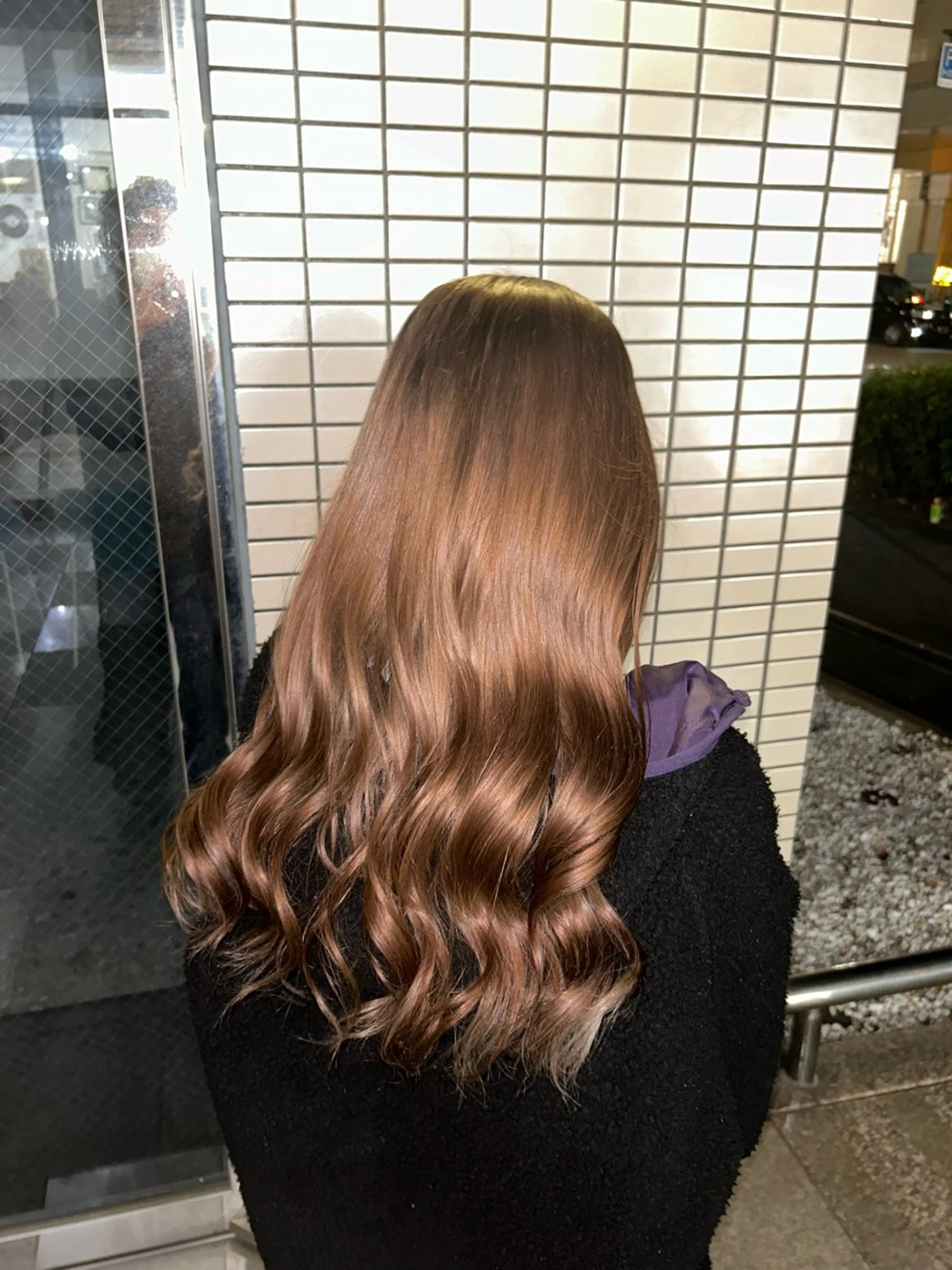 セミロング カラー ヘアカラー レディースショート カットモデル募集🌟のヘアスタイル