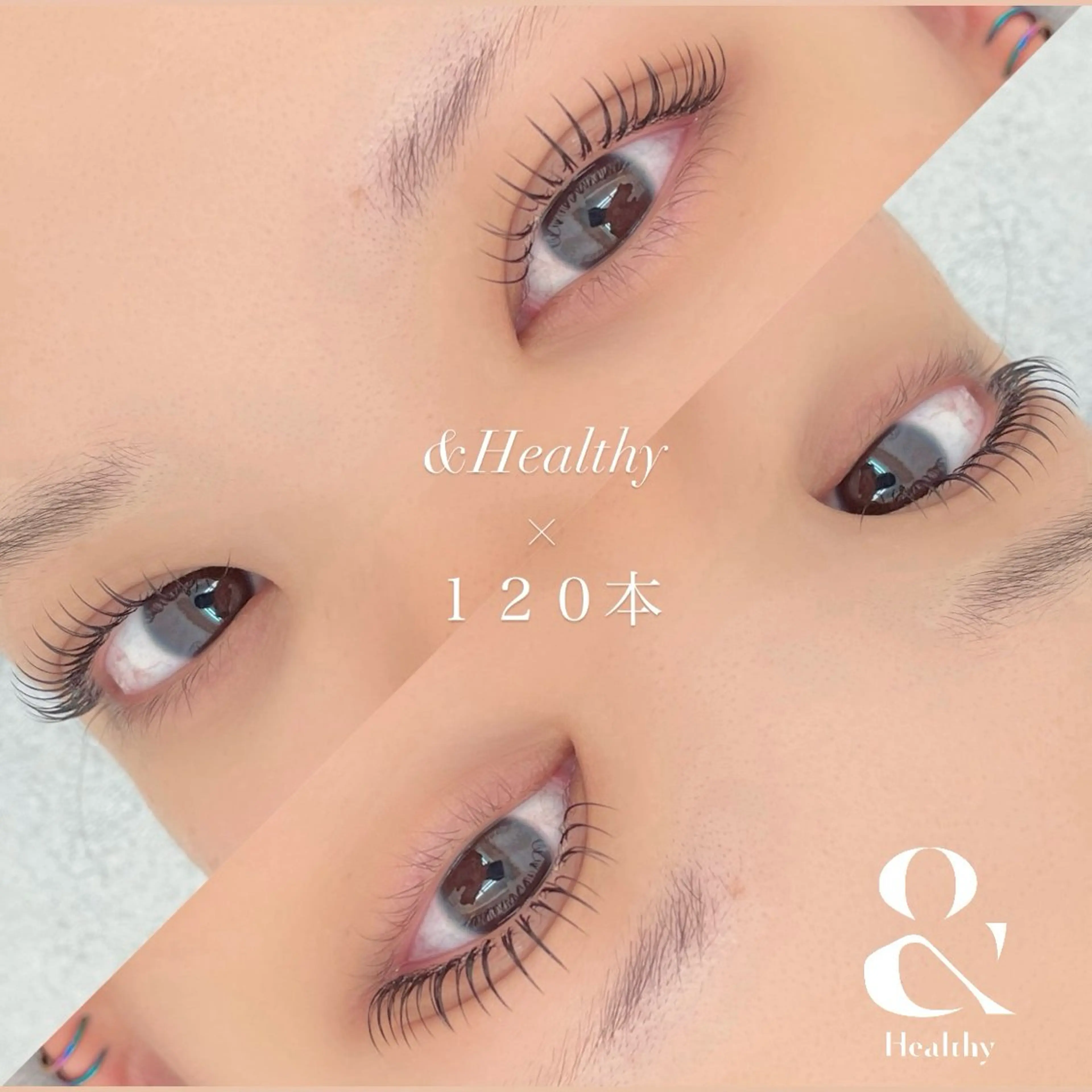 マツエク・マツパ カラーマツエク フラットラッシュ 藤木 萌永のマツエク・マツパデザイン