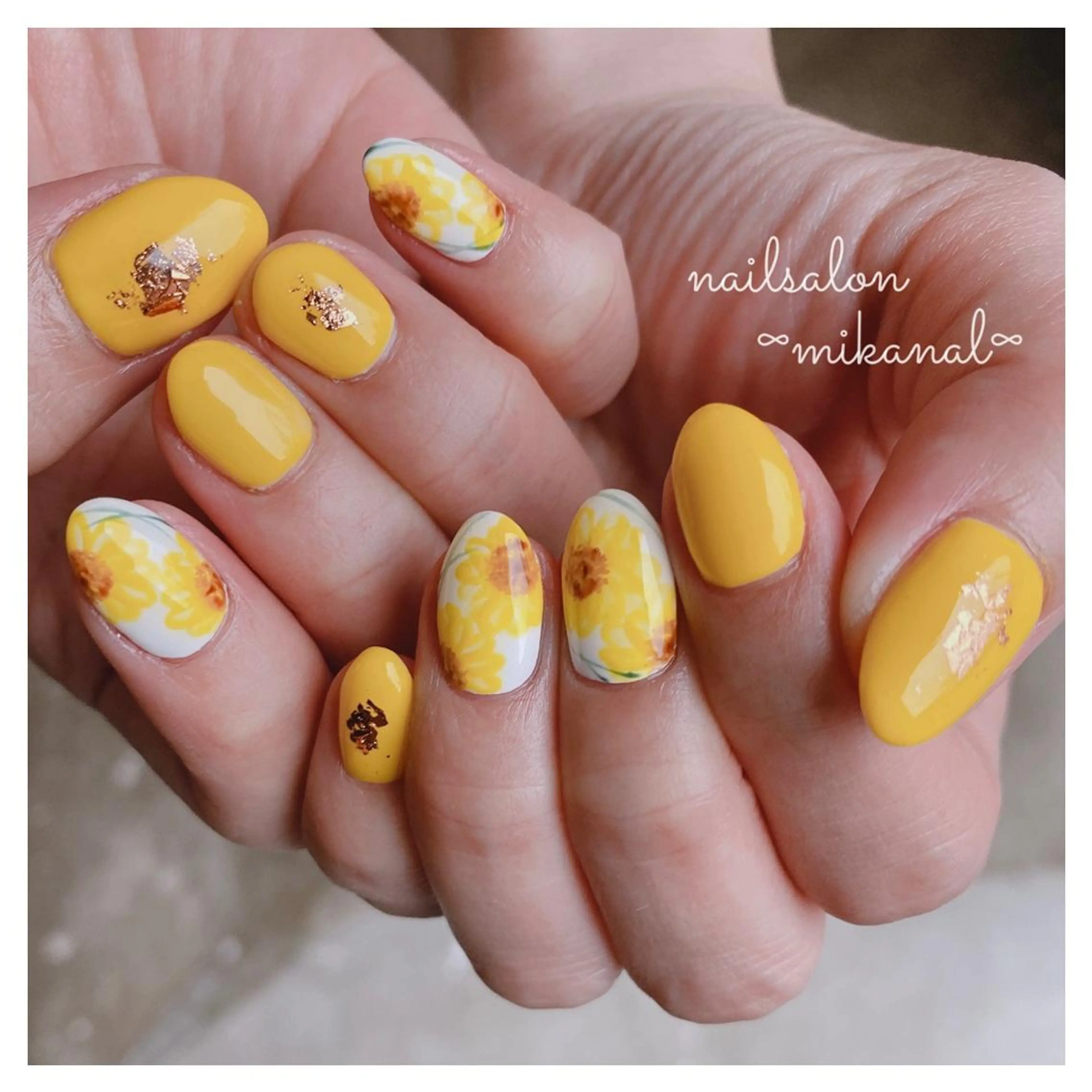 ネイル ハンドネイル nailsalon ∞ ﾐｶﾅﾙ ∞のネイルデザイン