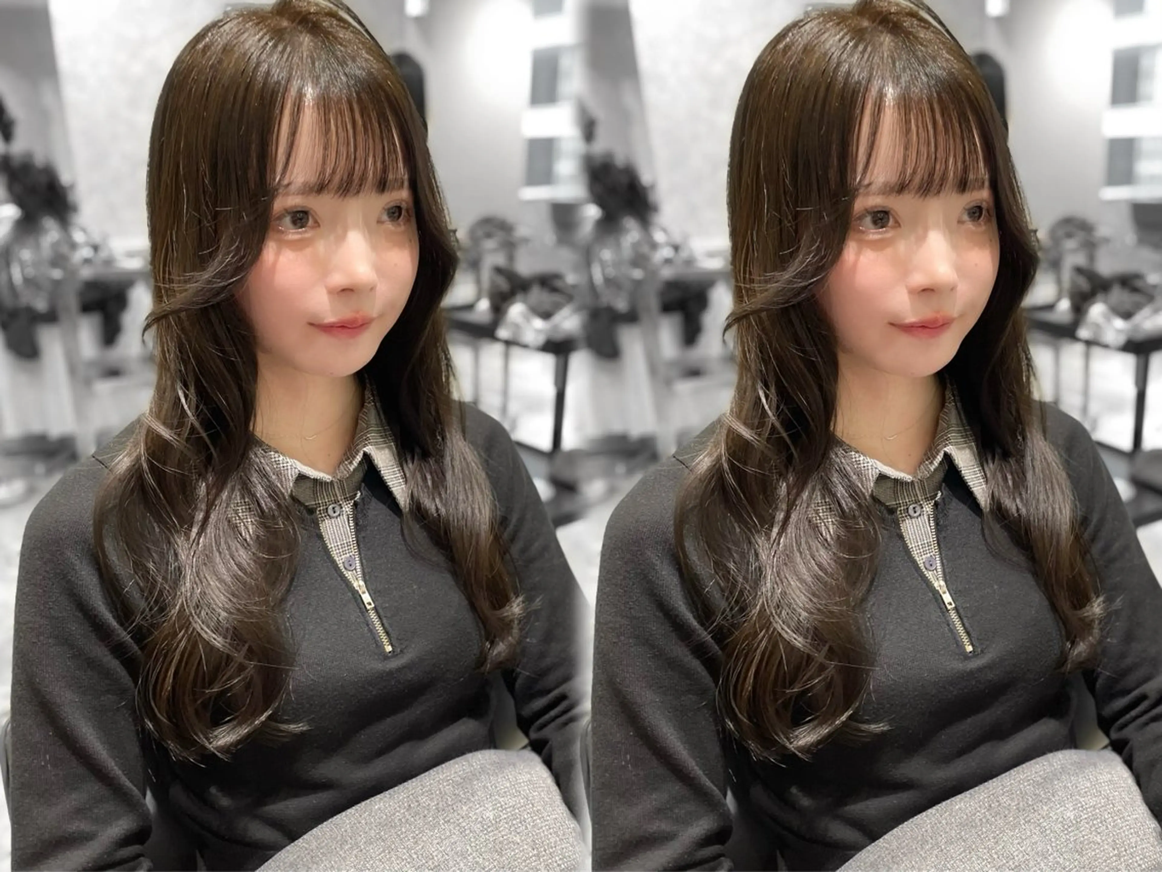 ロング カット ヘアカラー トリートメント erina🍑新宿/ 艶カラー/レイヤーのヘアスタイル