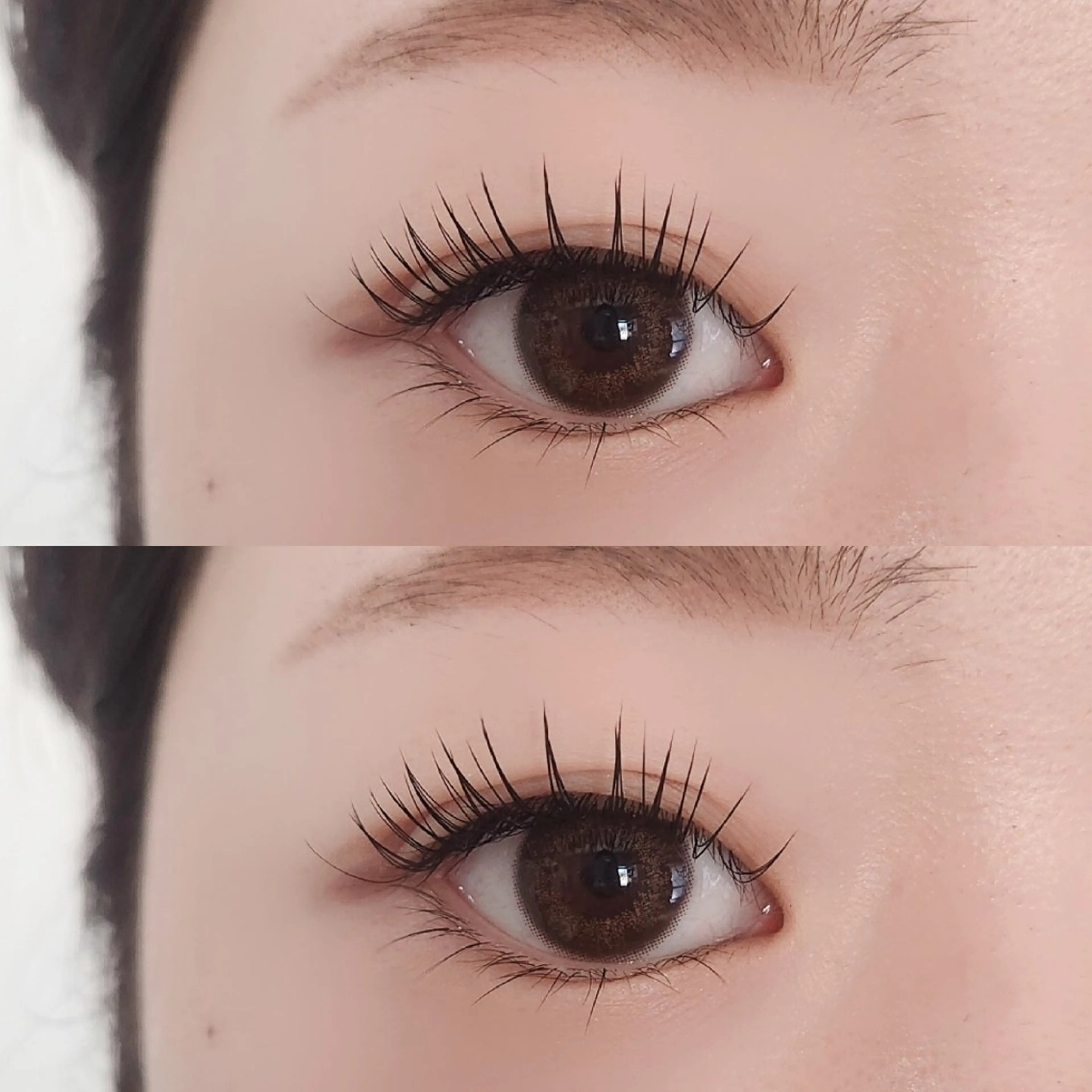 マツエク・マツパ カラーマツエク Lカール 下まつげエクステ サロンソレイユ(マツ エク/ヘアセット)の眉毛・アイブロウイメージ